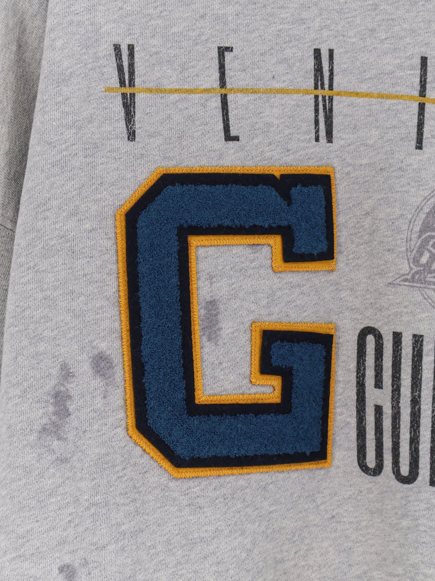 Golden Goose Deluxe Brand Men Cotton Sweatshirt With Print On The Front GOLDEN GOOSE