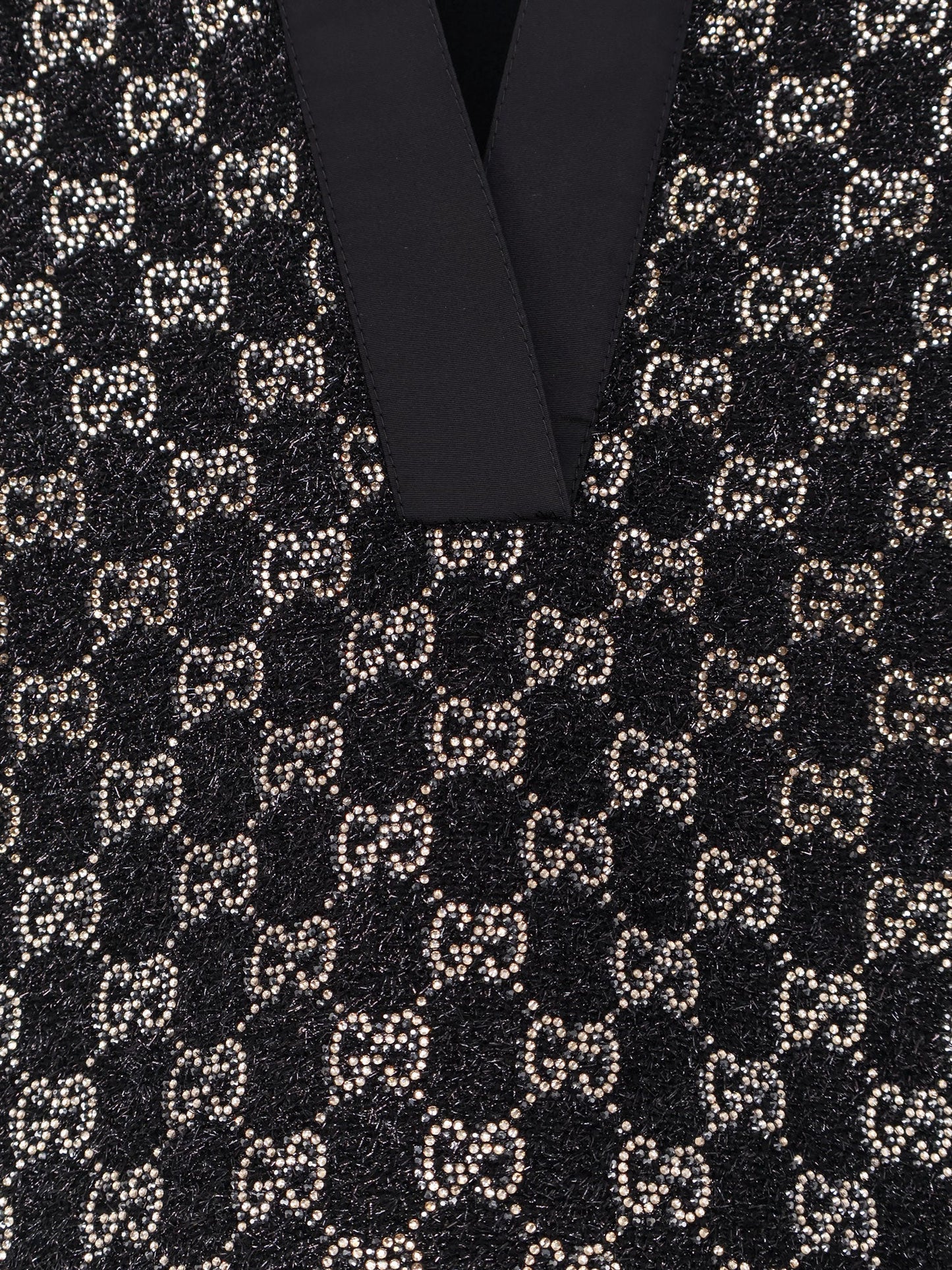 Gucci Women Lightweight Lame Wool Tweed Top GUCCI