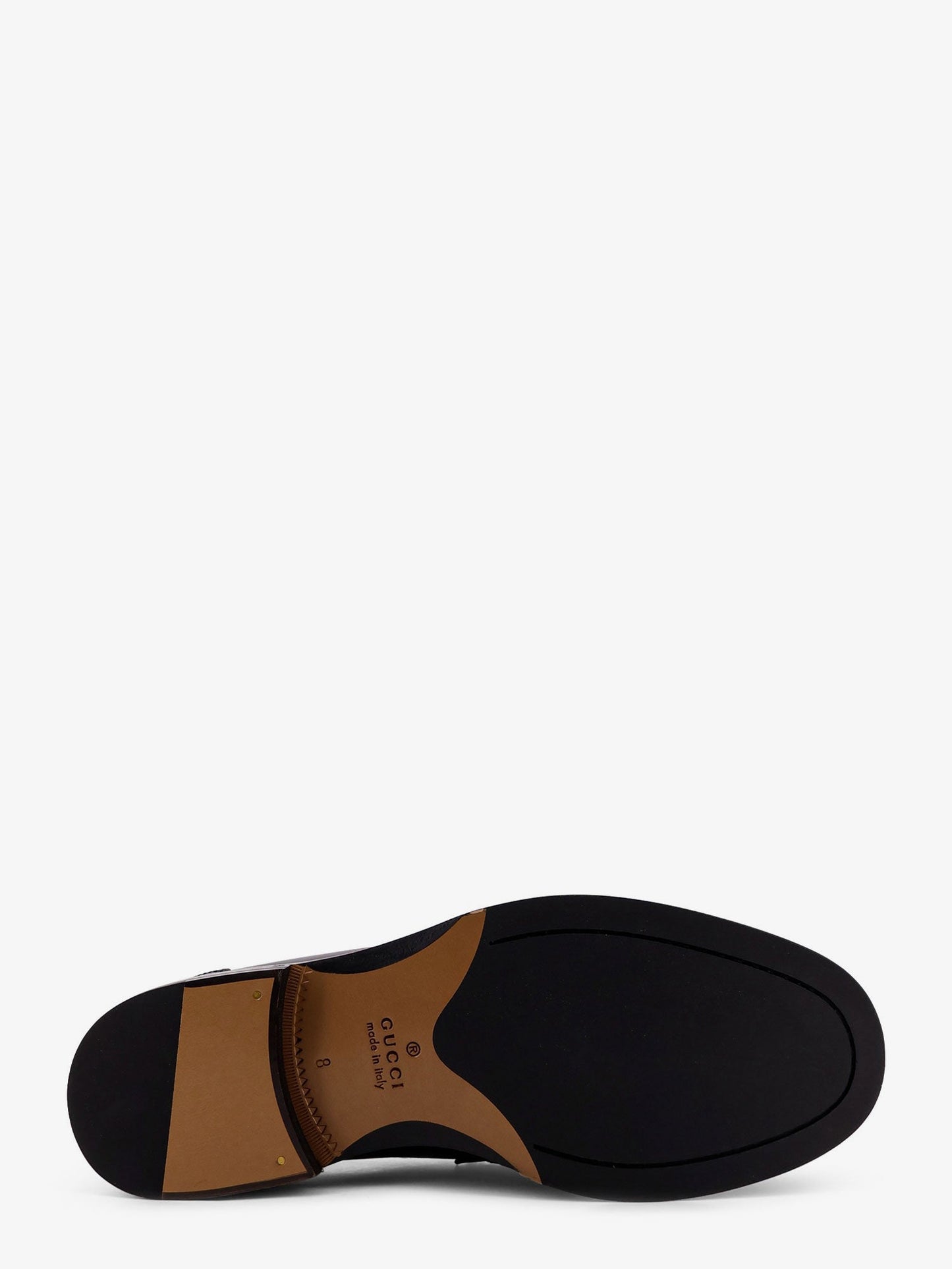 Gucci Men Leather Loafer With Horsebit Detail GUCCI