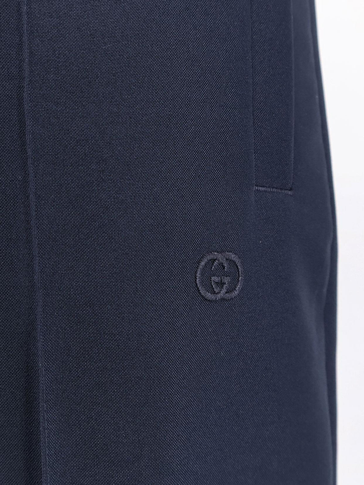 Gucci Men Gucci Men Technical Panama Trousers GUCCI