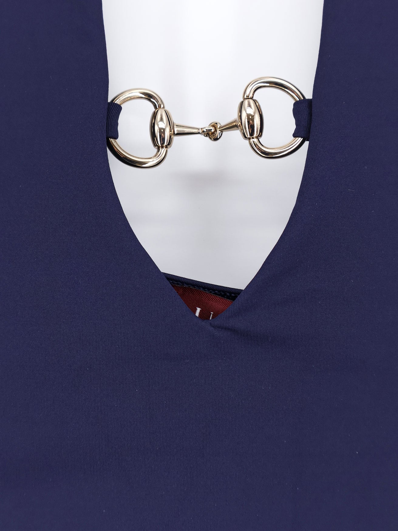 Gucci Women One-Piece Swimsuit With Horsebit Details GUCCI