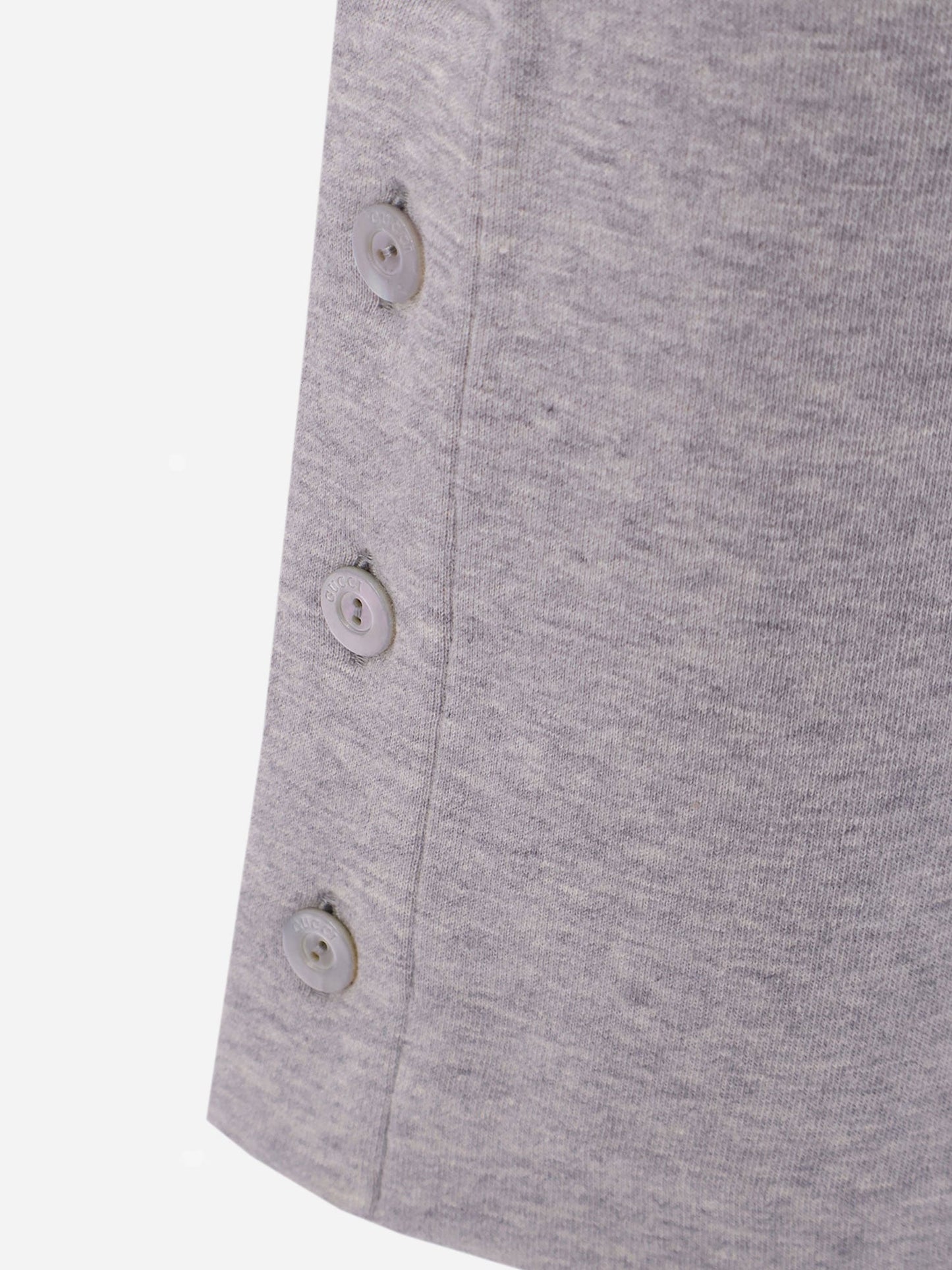 Gucci Women Cotton Blend Trouser With Web Detail GUCCI