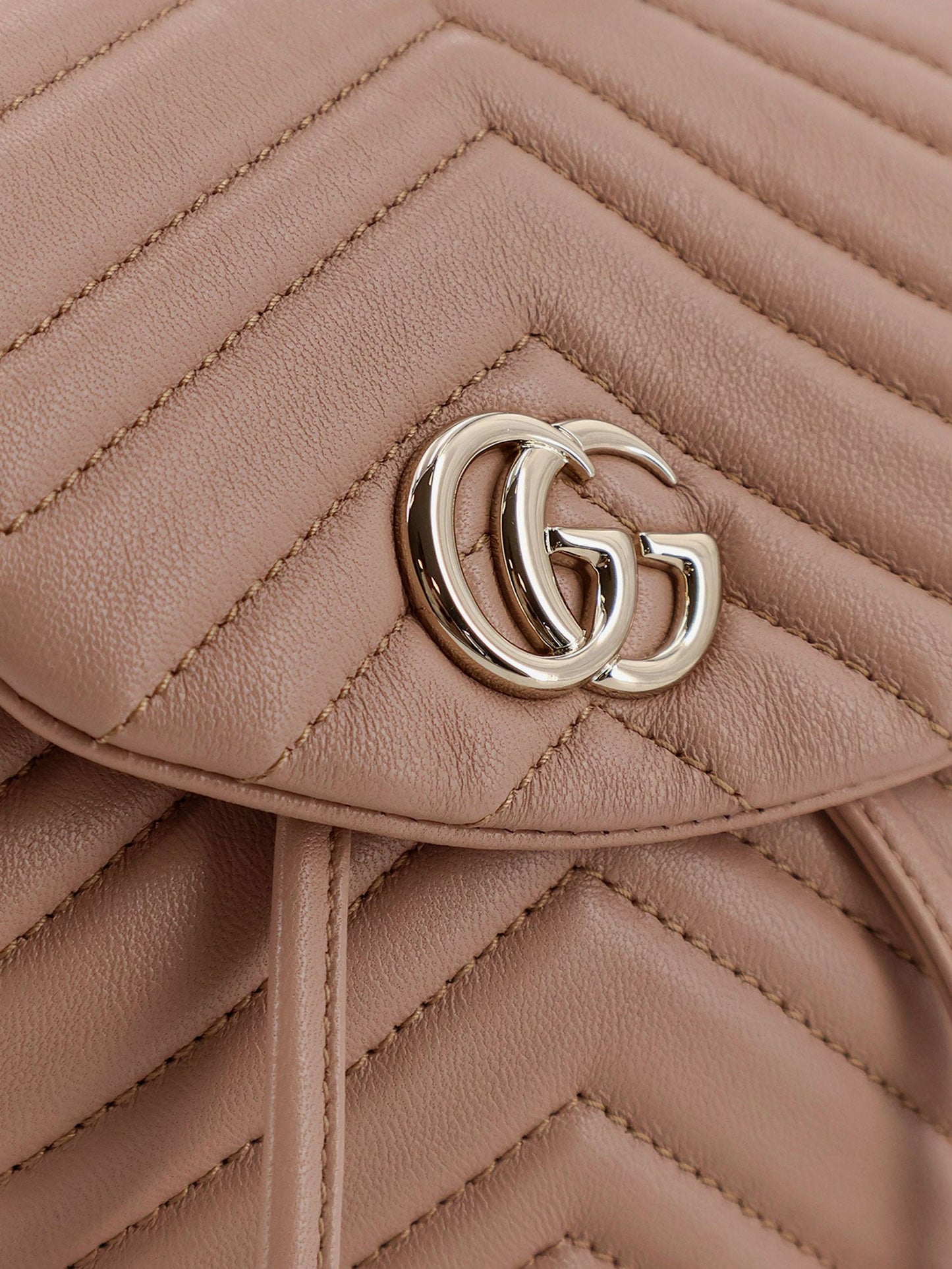 Gucci Women Mini Gg Marmont Leather Backpack GUCCI