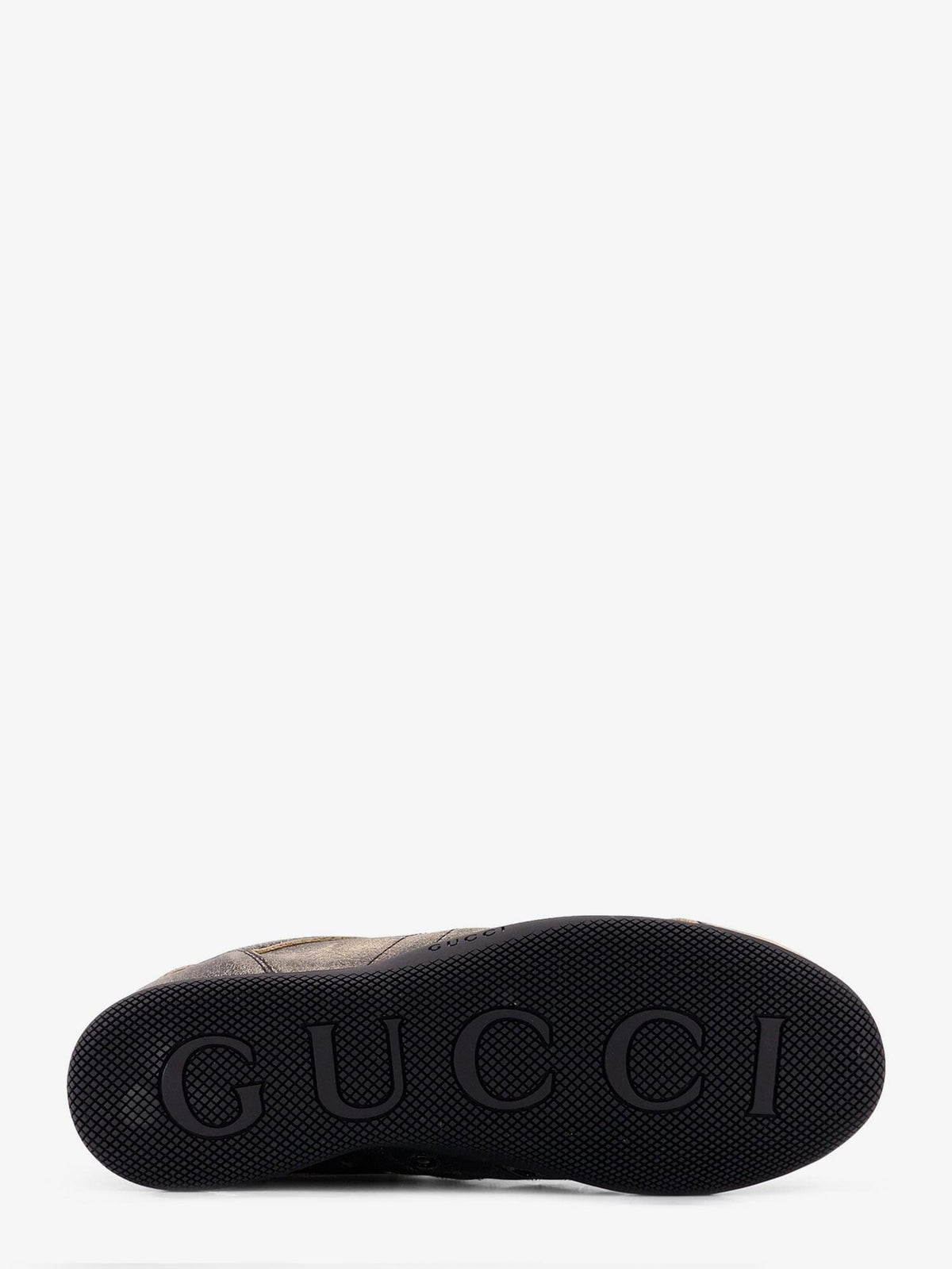 Gucci Women Gucci Shift Delave Leather Sneakers GUCCI