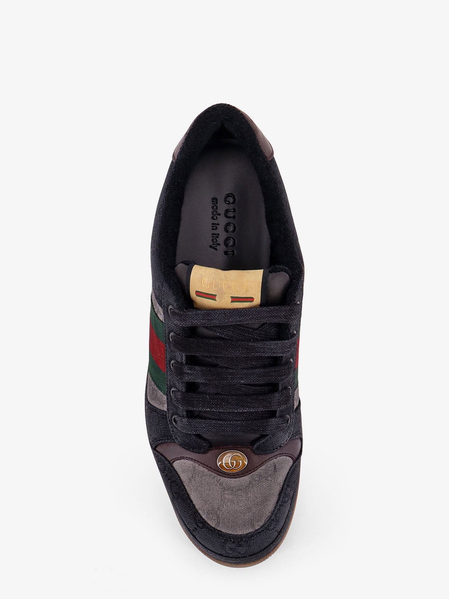 Gucci Men Gg Bicolor Fabric Sneakers GUCCI