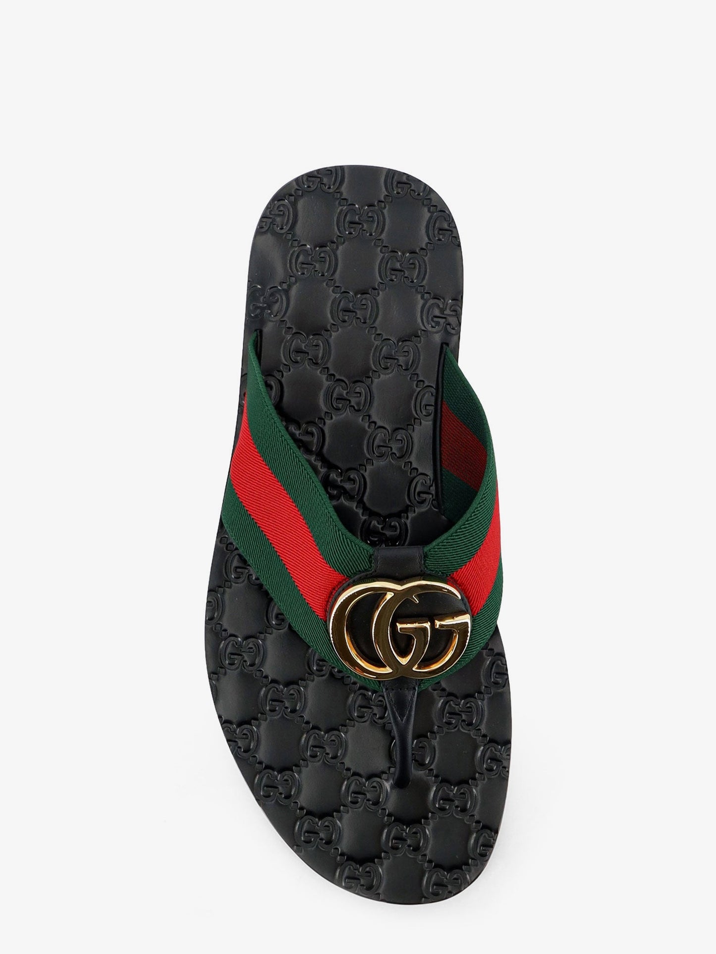 Gucci Men Riviera Leather Sandals GUCCI