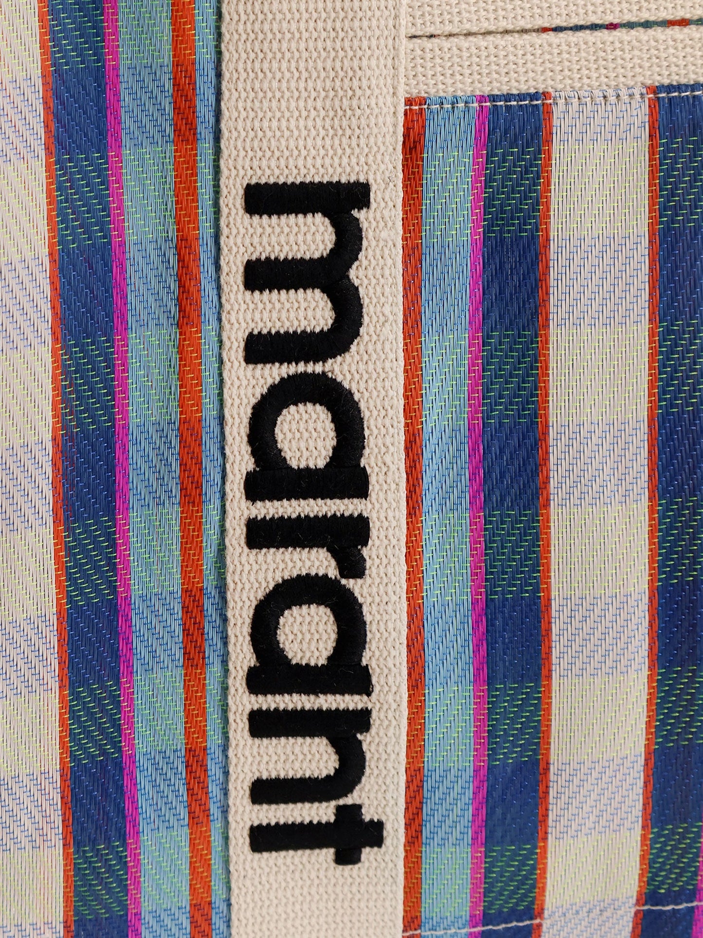 Isabel Marant Women Darwen Nylon Shoulder Bag With Striped Pattern ISABEL MARANT