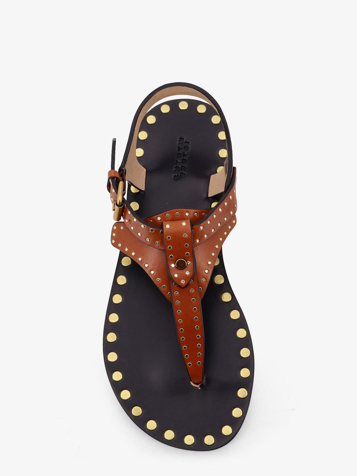 Isabel Marant Women Joonya Flat Leather Sandals ISABEL MARANT