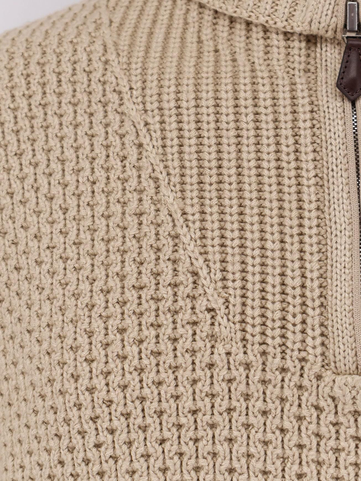 Loro Piana Men Linen, Virgin Wool, Cashmere And Silk Blend Sweater LORO PIANA