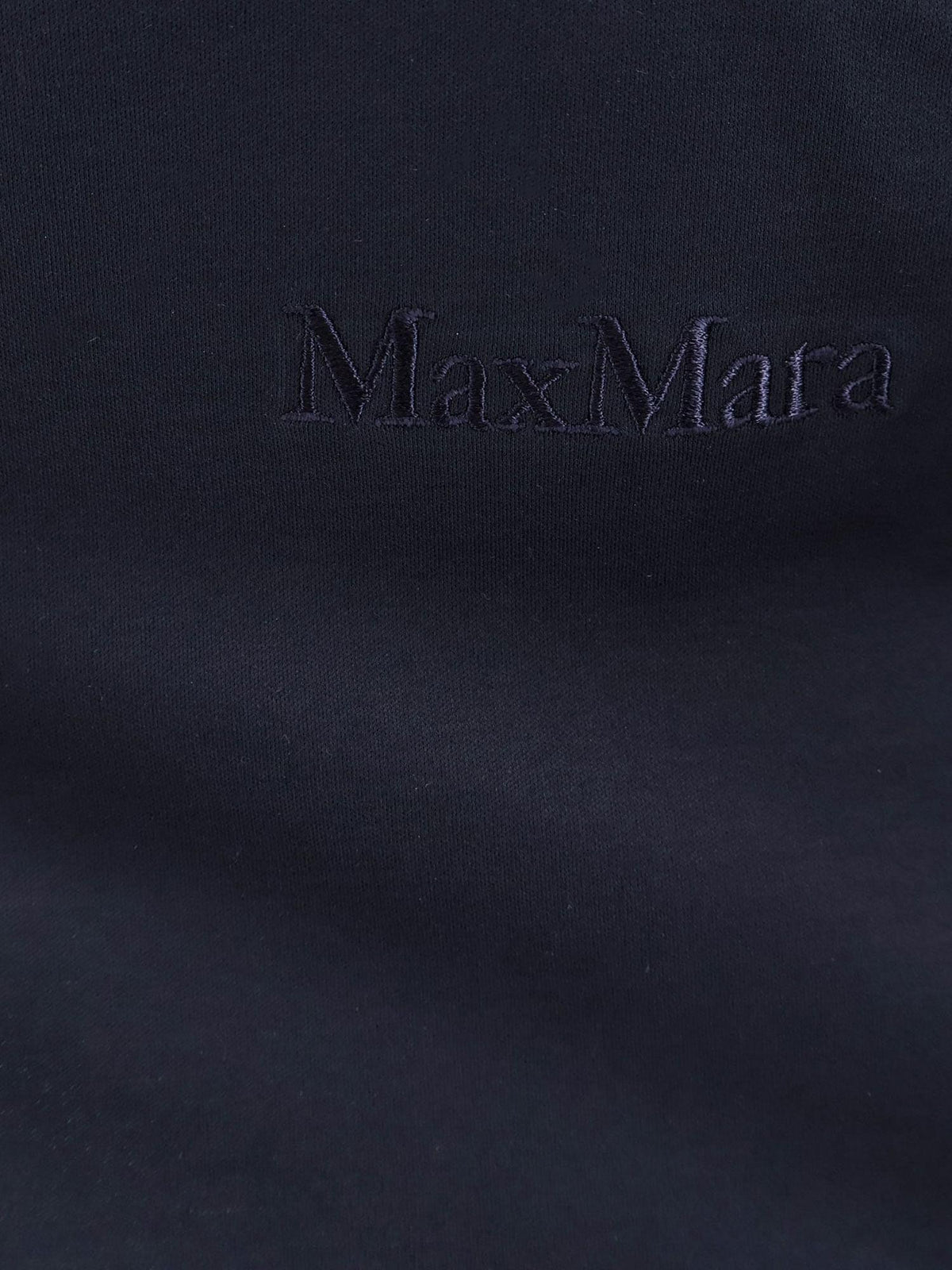 Max Mara Women Nerina Cotton T-Shirt With Max Mara Embroidery MAX MARA