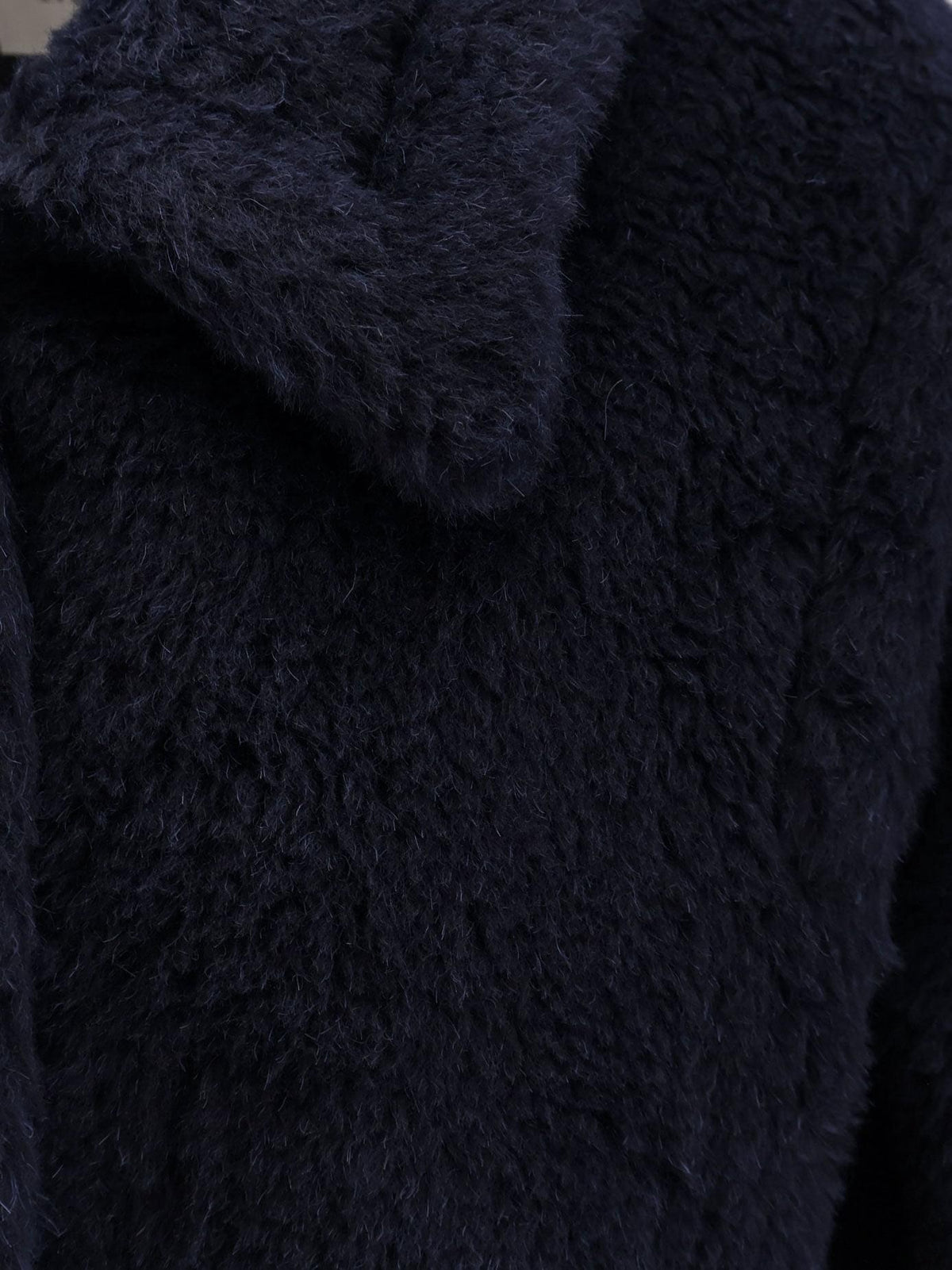Max Mara Women Mxmfuggito Alpaca And Virgin Wool Fur Jacket MAX MARA