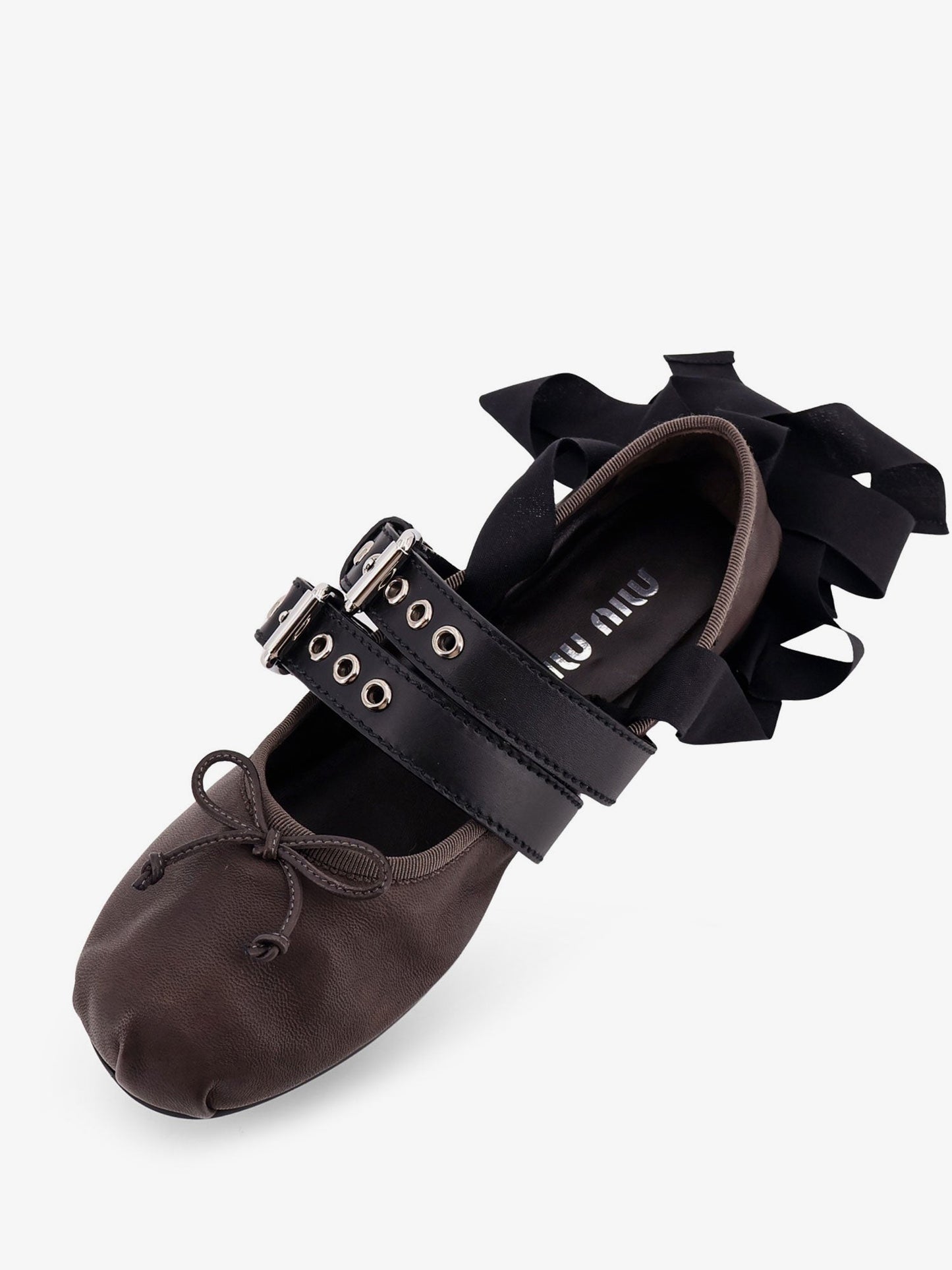 Miu Miu Women Leather Ballerinas MIU MIU