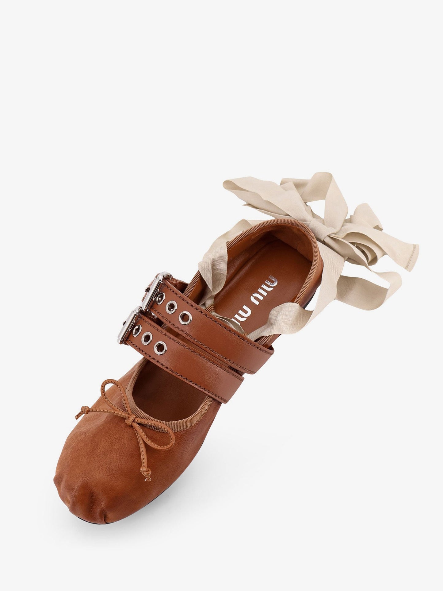 Miu Miu Women Leather Ballerinas MIU MIU