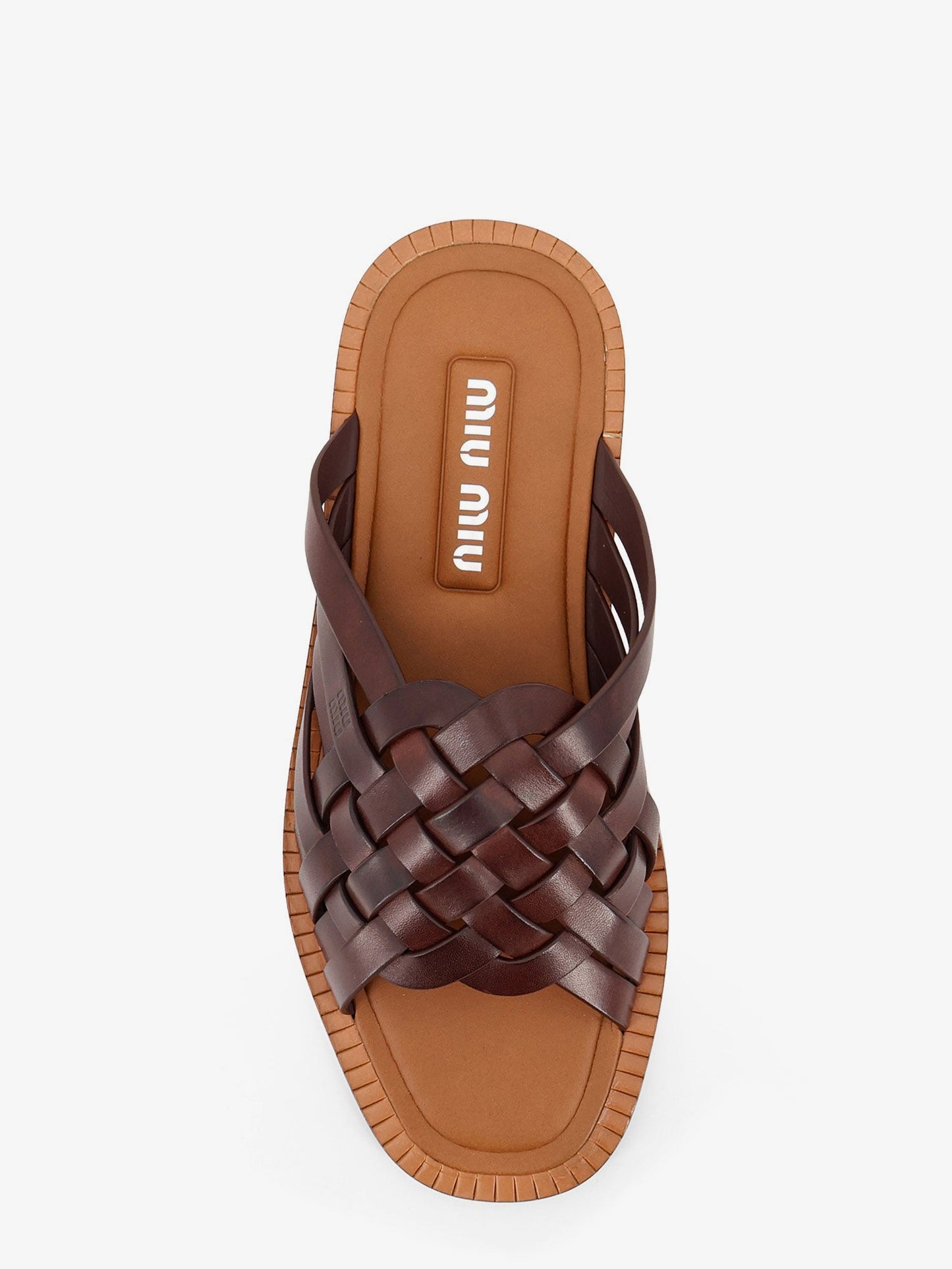 Miu Miu Women Leather Sandals MIU MIU