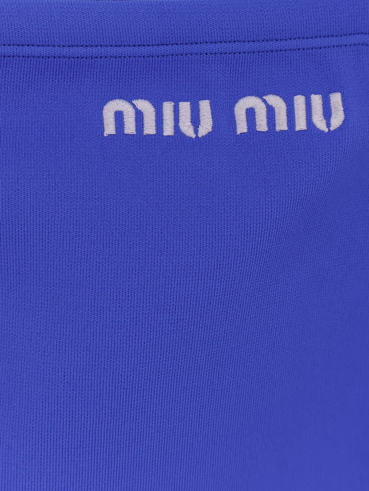Miu Miu Women Recycled Material Mini Skirt MIU MIU