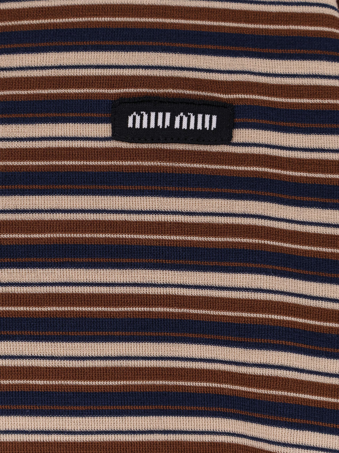 Miu Miu Women Virgin Wool Polo Shirt MIU MIU