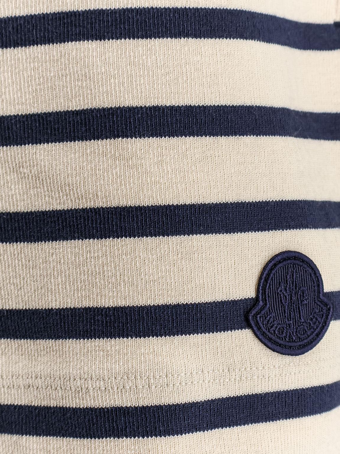Moncler Women Cotton Shorts With Striped Pattern MONCLER