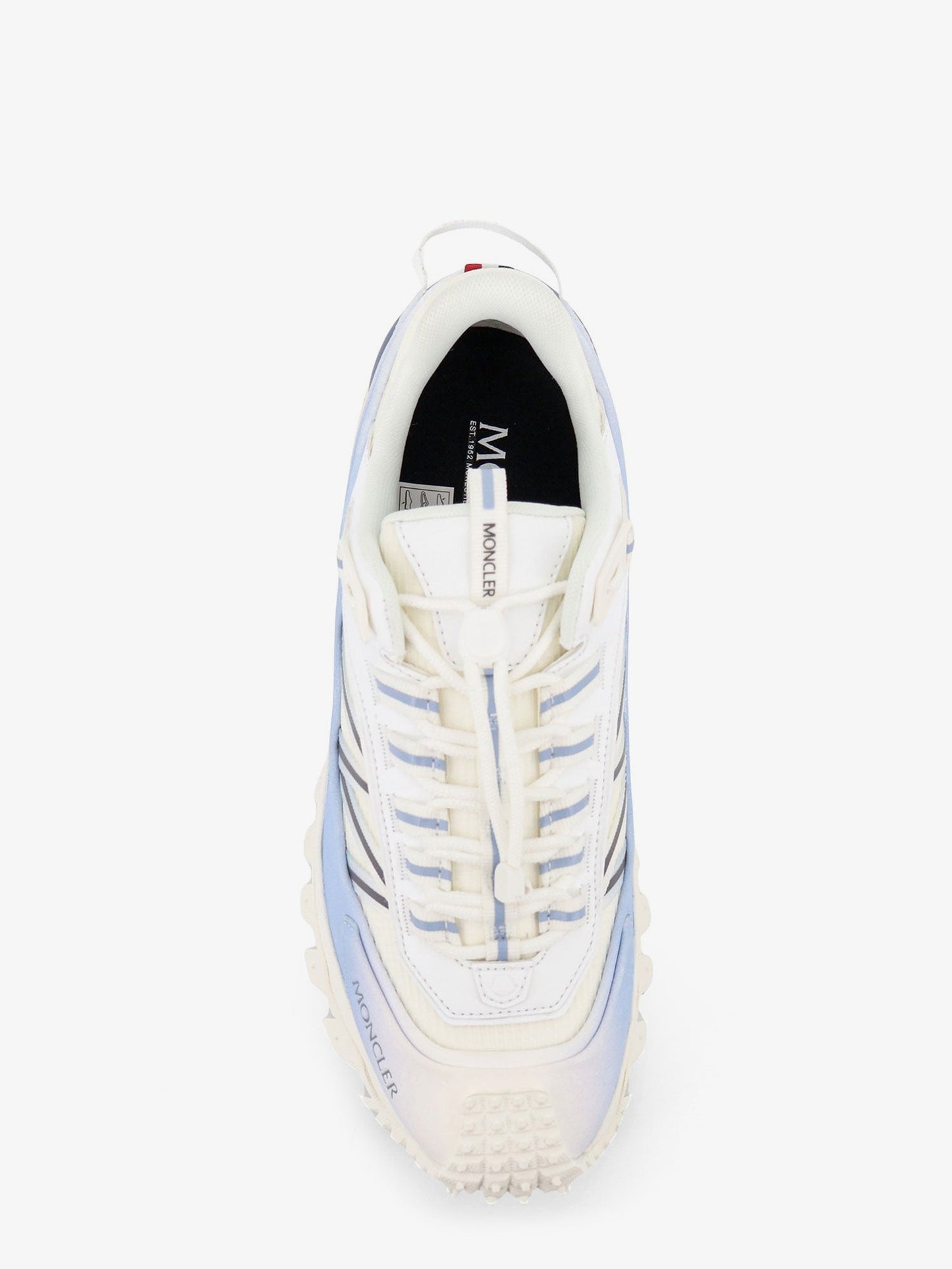 Moncler Men Trailgrip Sneakers In Technical Fabric And Mesh With Side Lettering Logo MONCLER