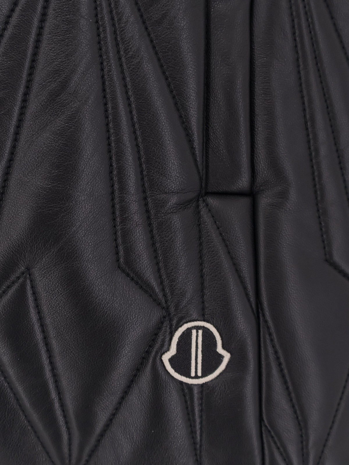 Moncler + Rick Owens Men Geocamo Flight Leather Vest