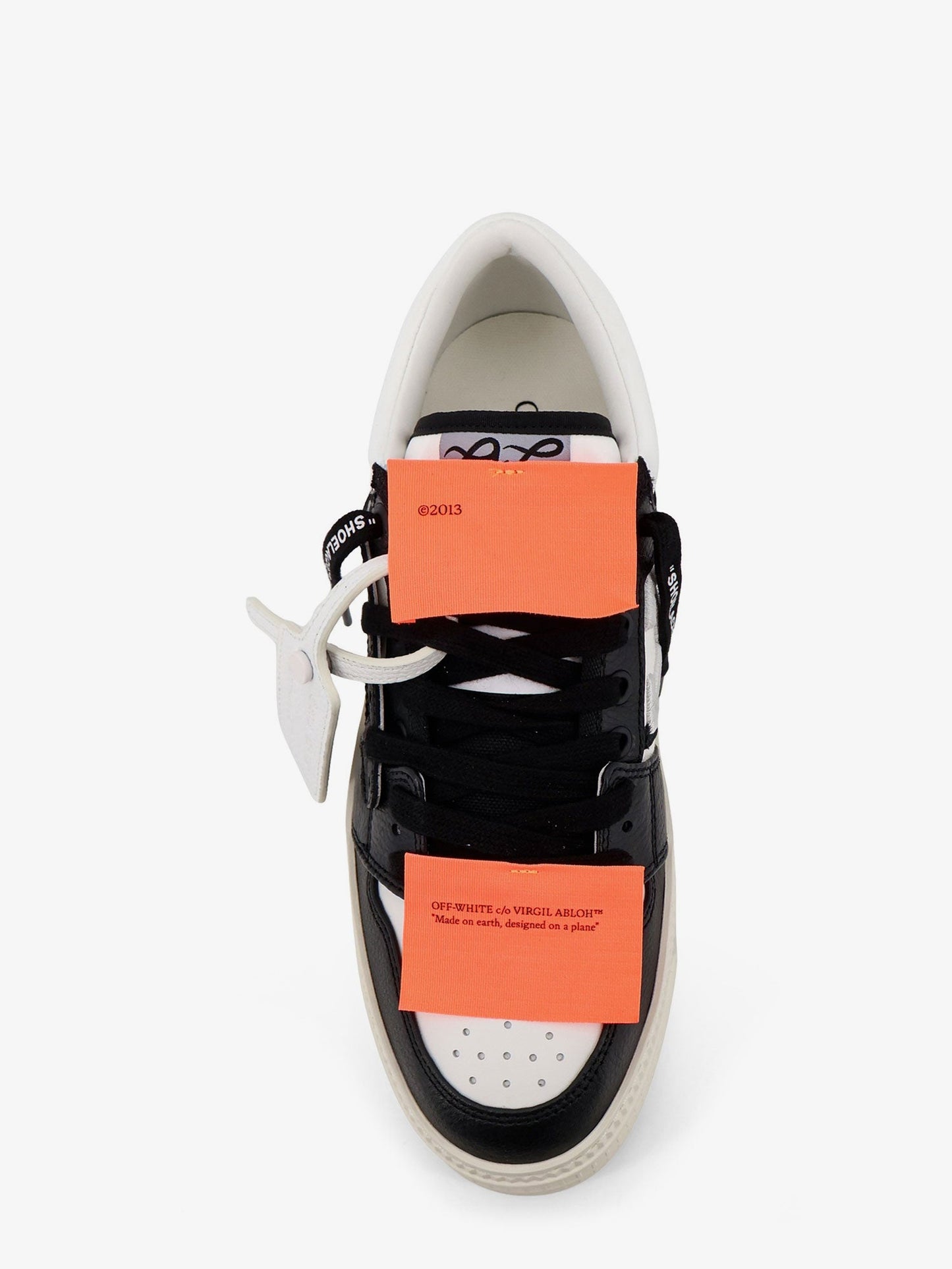Off White Men 3.0 Court Low Top Leather Sneakers OFF-WHITE