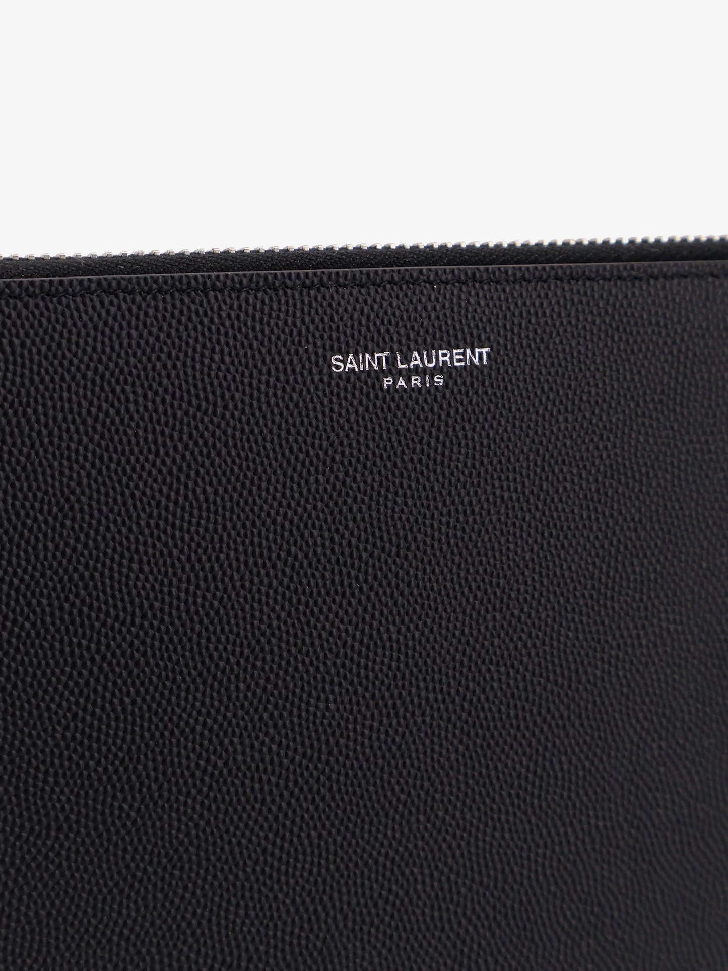 Saint Laurent Men Leather Clutch SAINT LAURENT