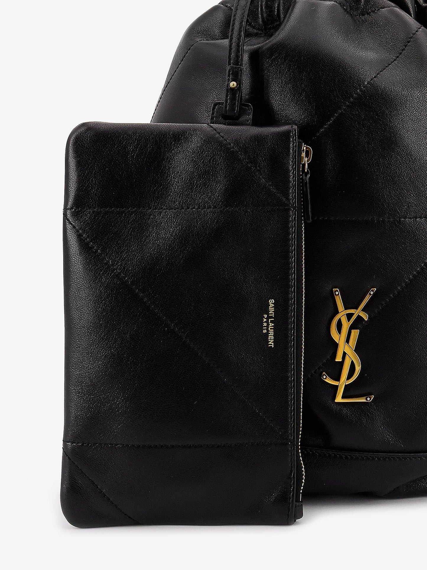 Saint Laurent Women Jamie Pochon Leather Shoulder Bag SAINT LAURENT