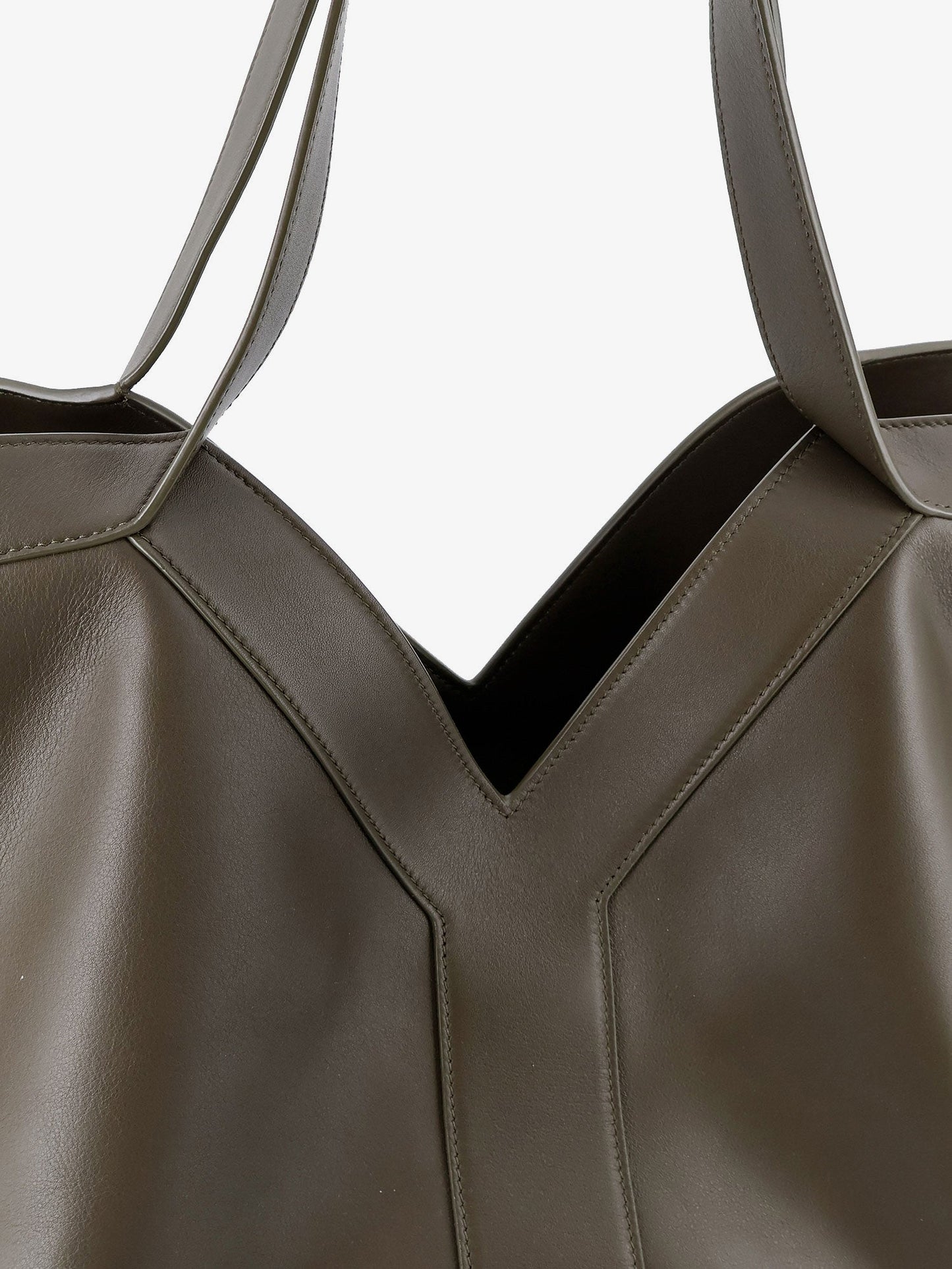 Saint Laurent Women Tote Y Hammered Leather Shoulder Bag SAINT LAURENT