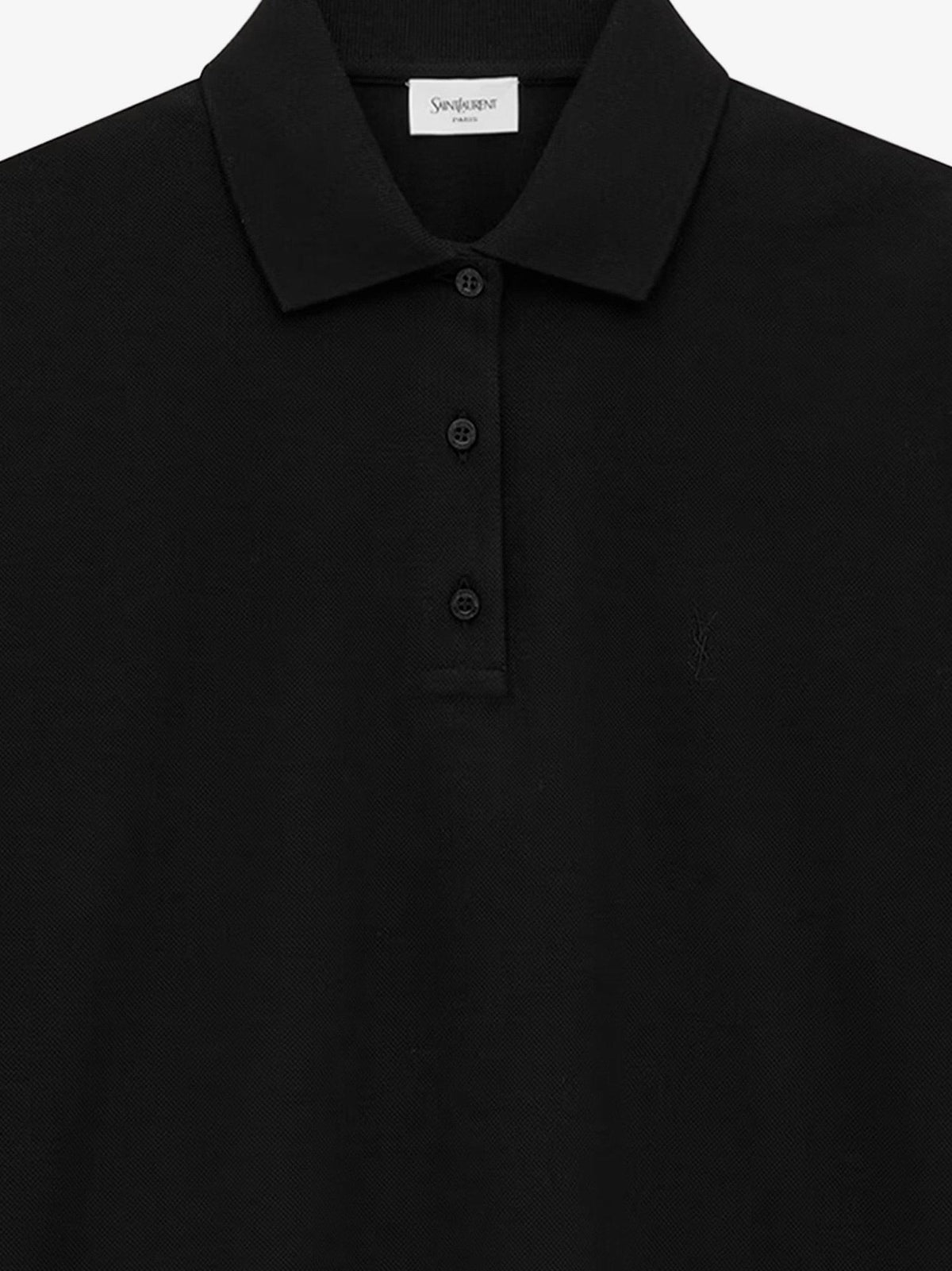 Saint Laurent Women Cotton Blend Polo Shirt SAINT LAURENT