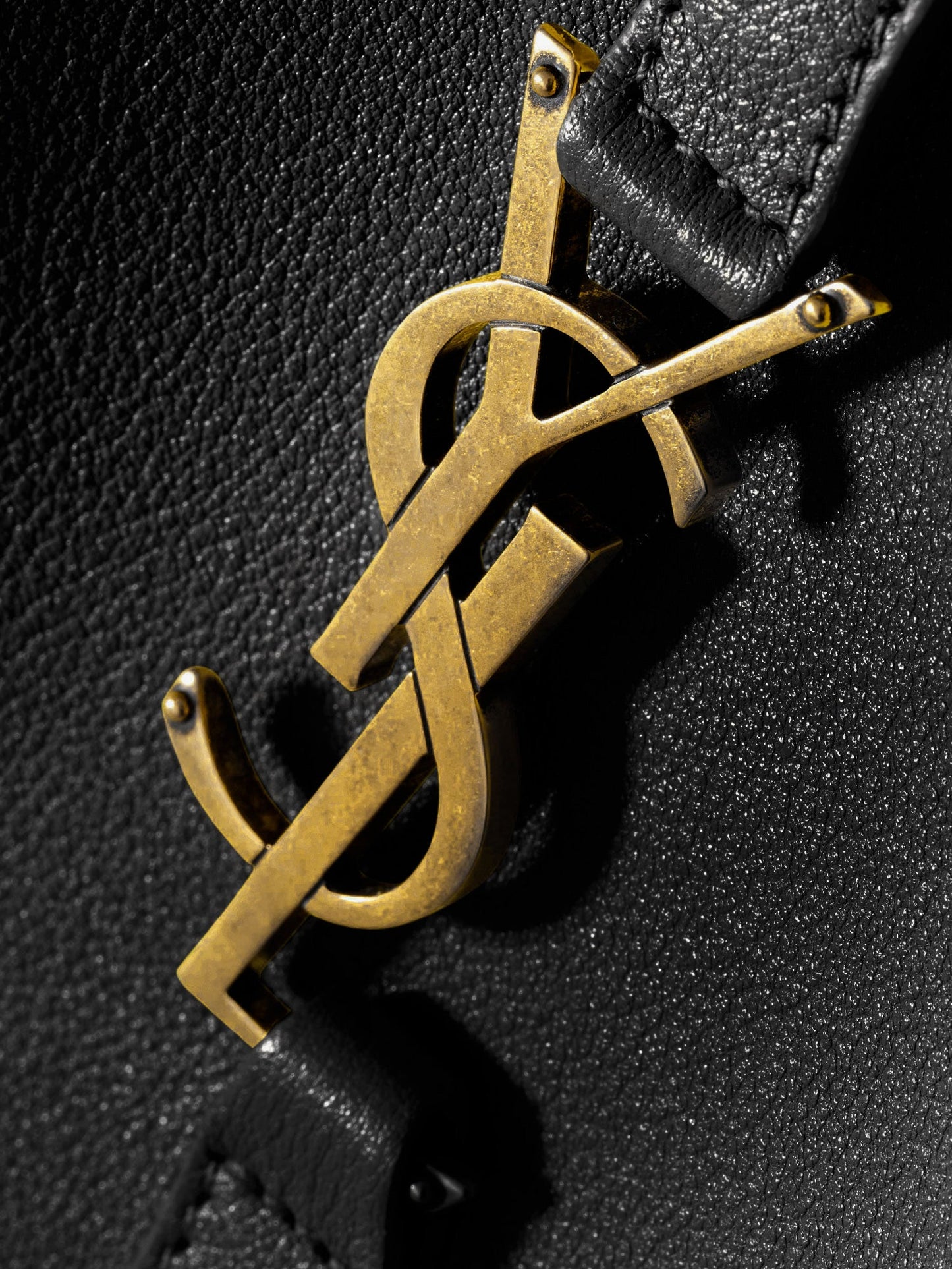 Saint Laurent Women Le 5 Ã 7 Leather Shoulder Bag SAINT LAURENT