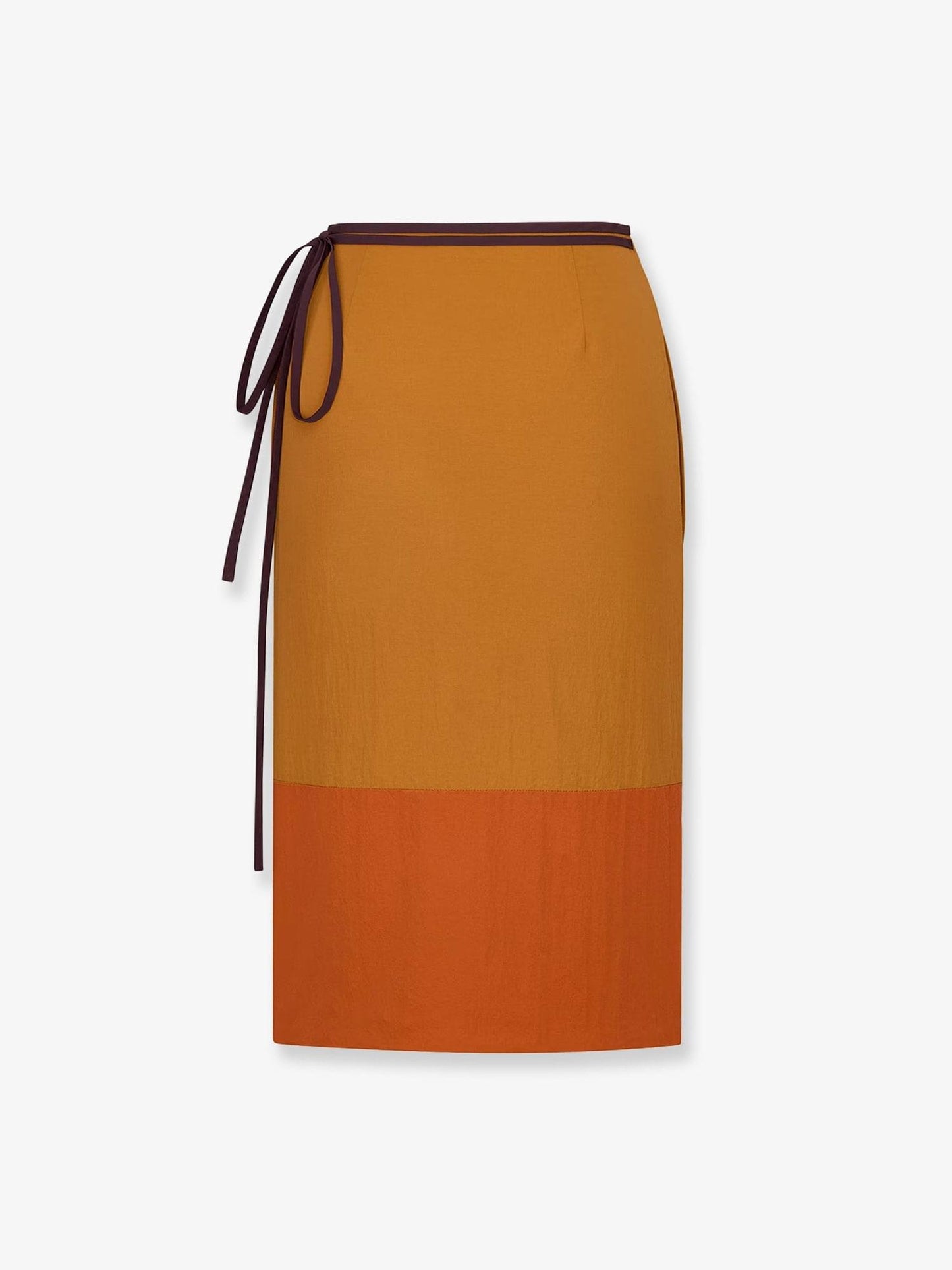 Saint Laurent Women Nylon Pencil Skirt SAINT LAURENT