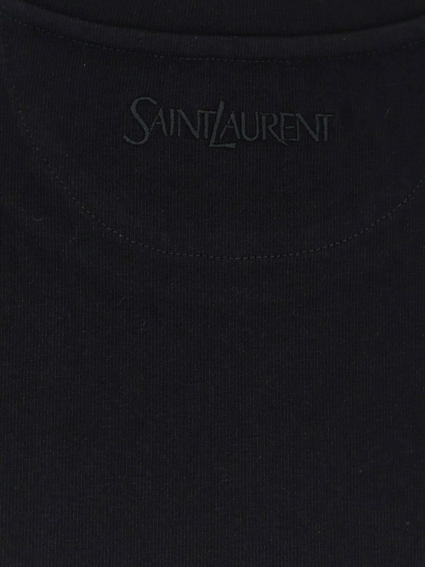 Saint Laurent Men Certified Cotton T-Shirt SAINT LAURENT
