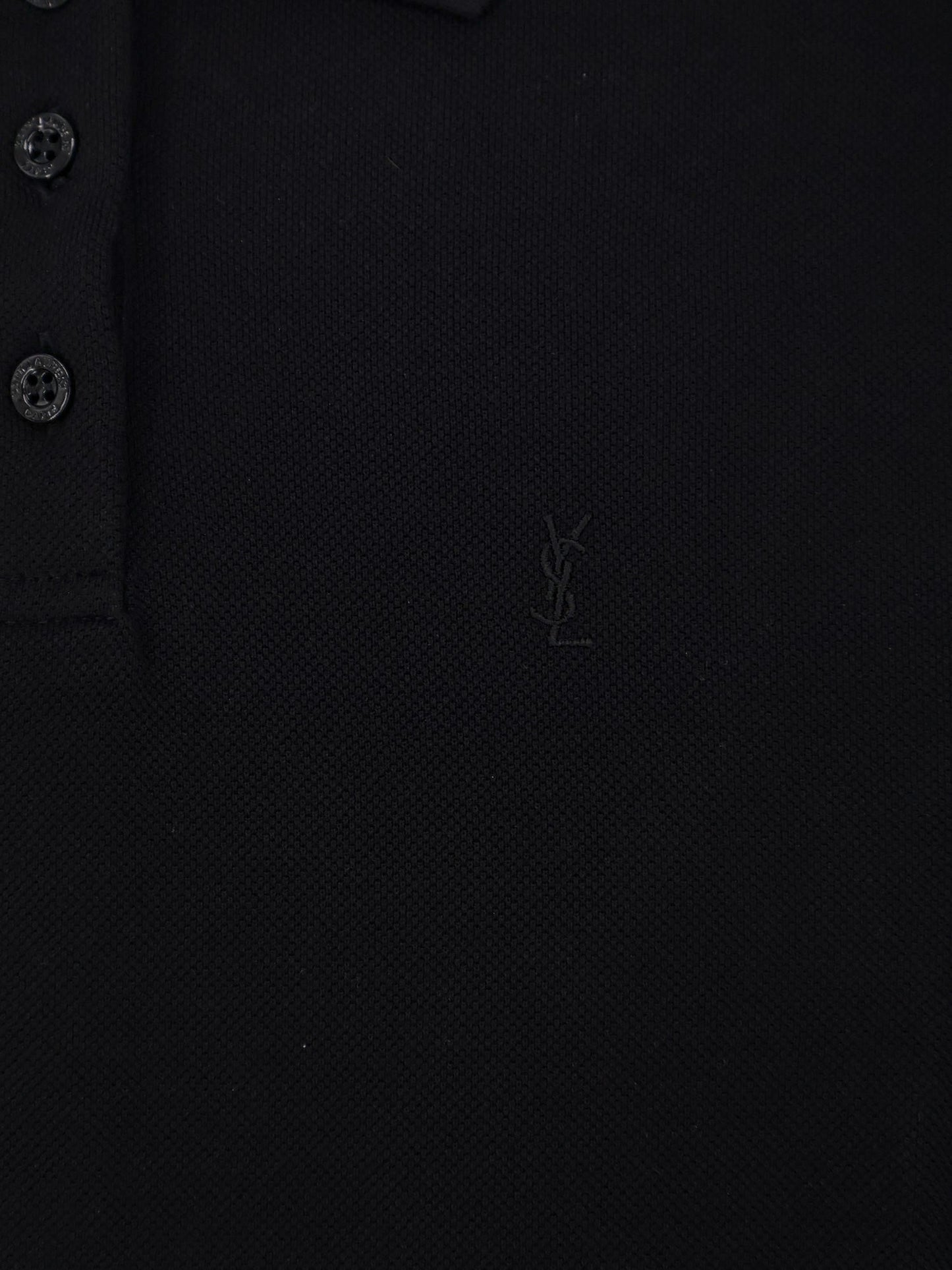 Saint Laurent Women Cotton Short Dress SAINT LAURENT