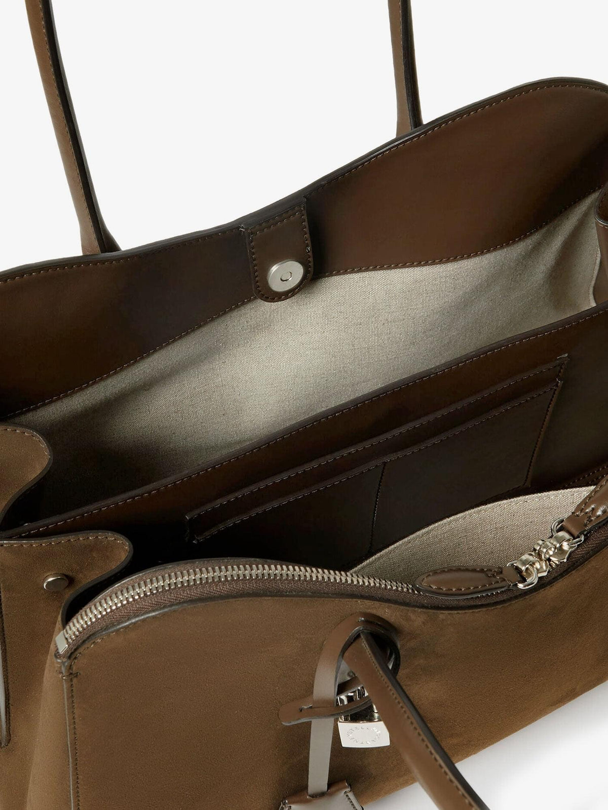 Stella Mccartney Women Ryder Vegan Suede Handbag STELLA MCCARTNEY