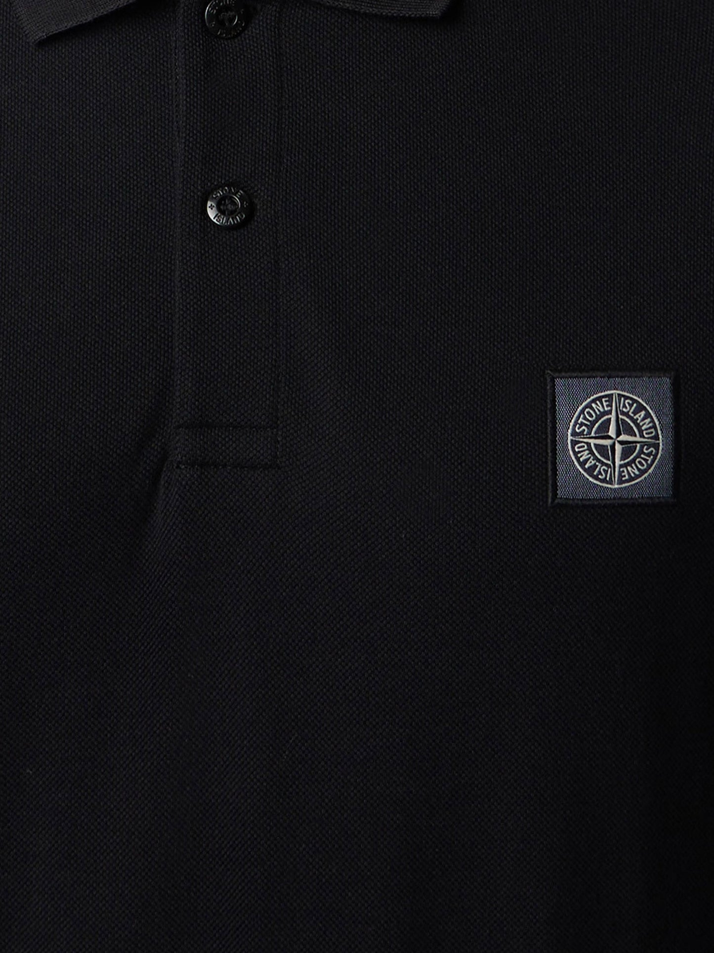 Stone Island Men Stretch Organic Cotton Polo Shirt STONE ISLAND