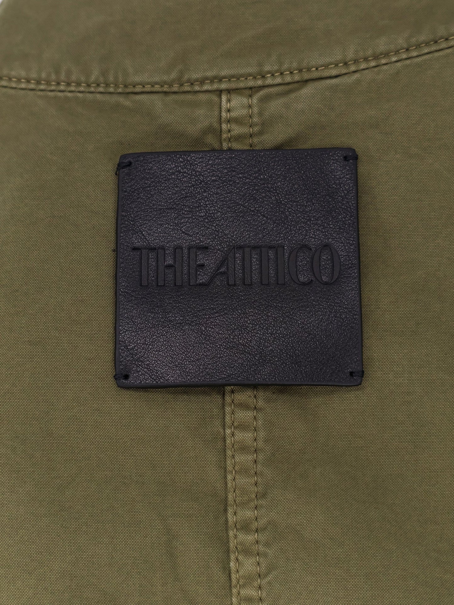 The Attico Women Military Cotton Bomber