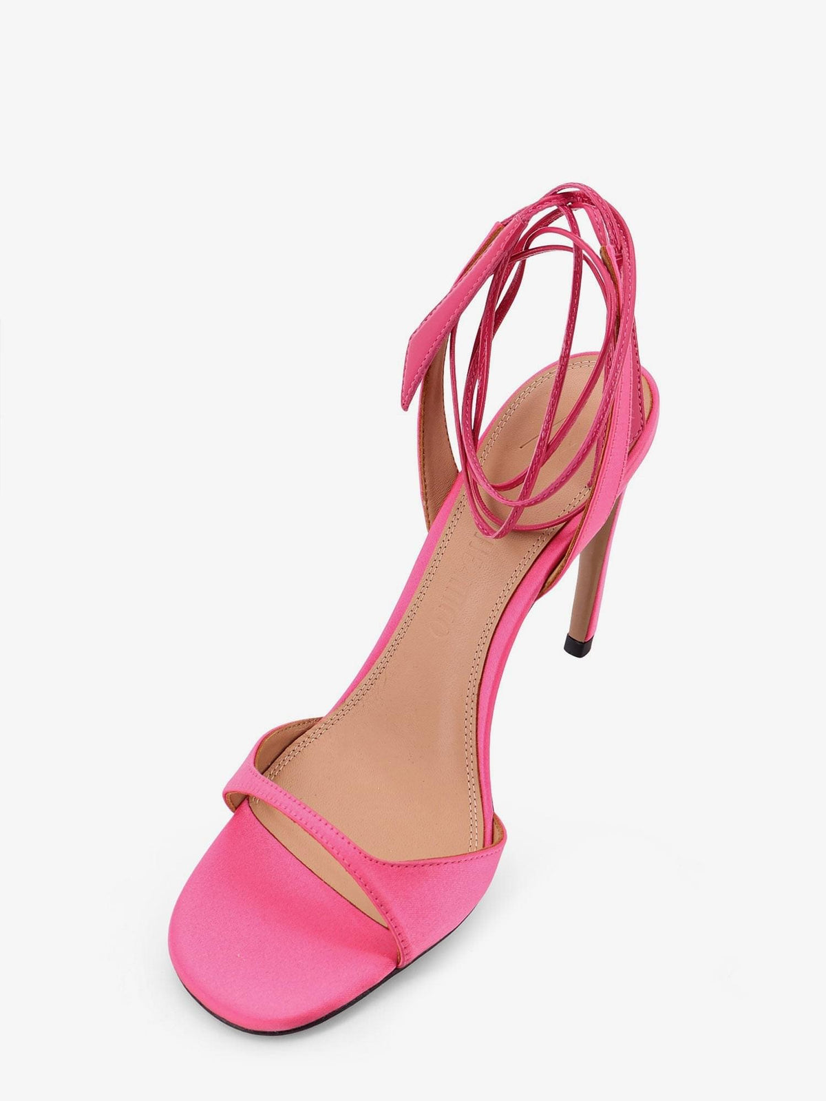 The Attico Women Ora Satin Sandals THE ATTICO