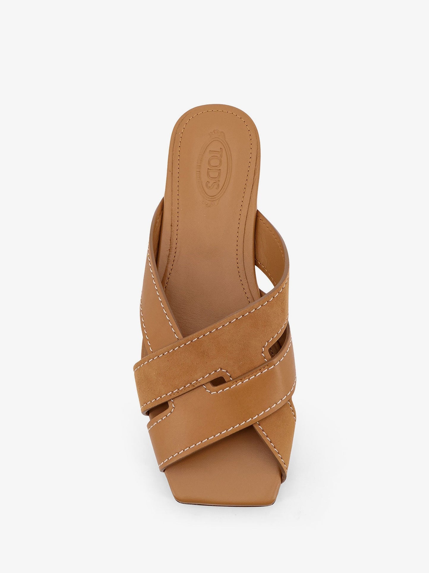 Tod's Women Leather Sandals With Suede Detail TOD'S