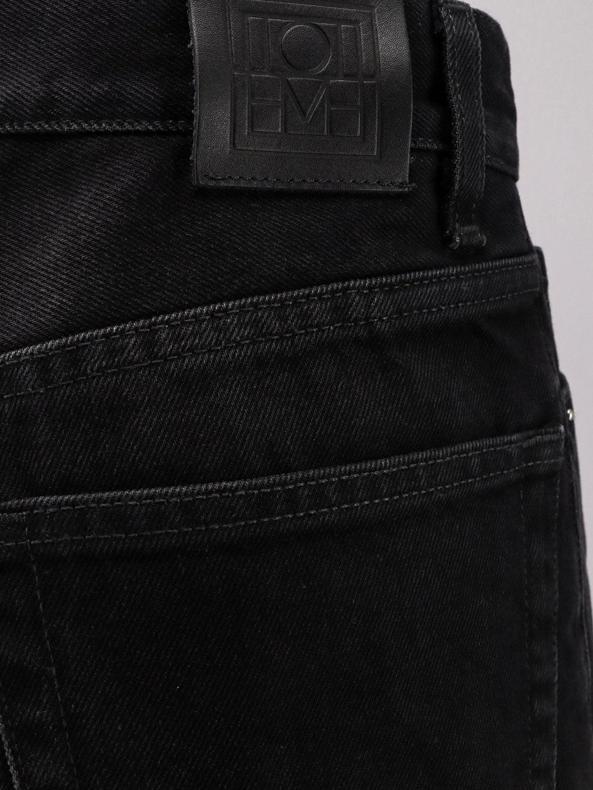 Toteme Women Black Denim Jeans TOTEME