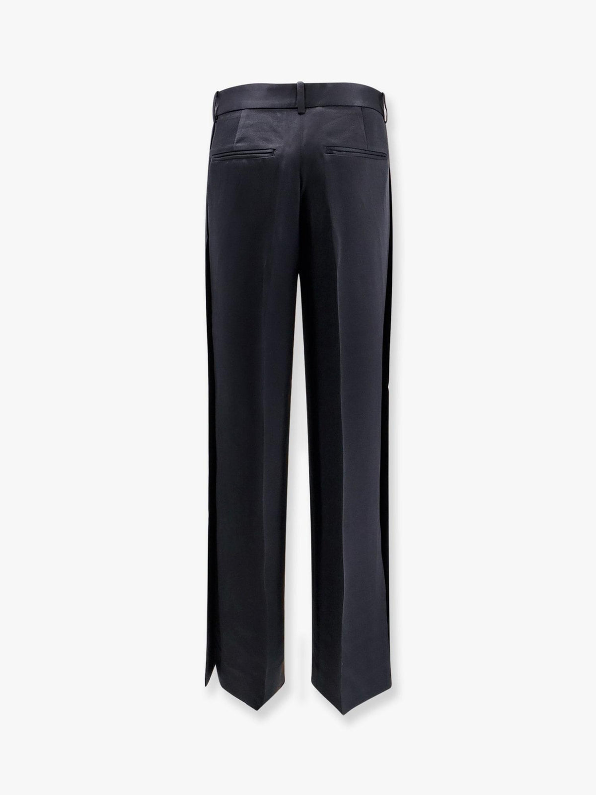 Toteme Women Viscose Blend Trouser With Slits TOTEME