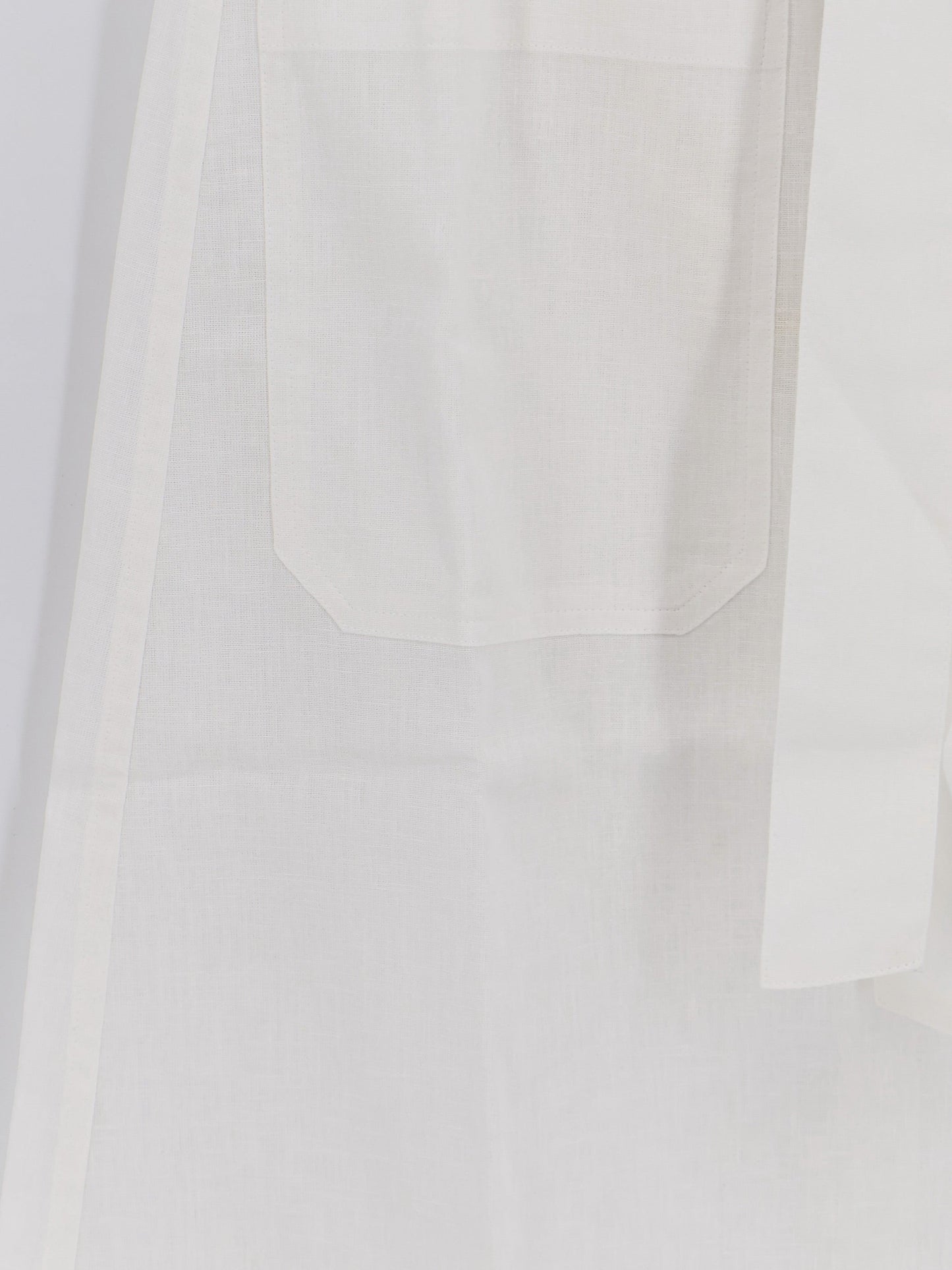 Toteme Women Tie-Waist Cotton And Linen Skirt TOTEME