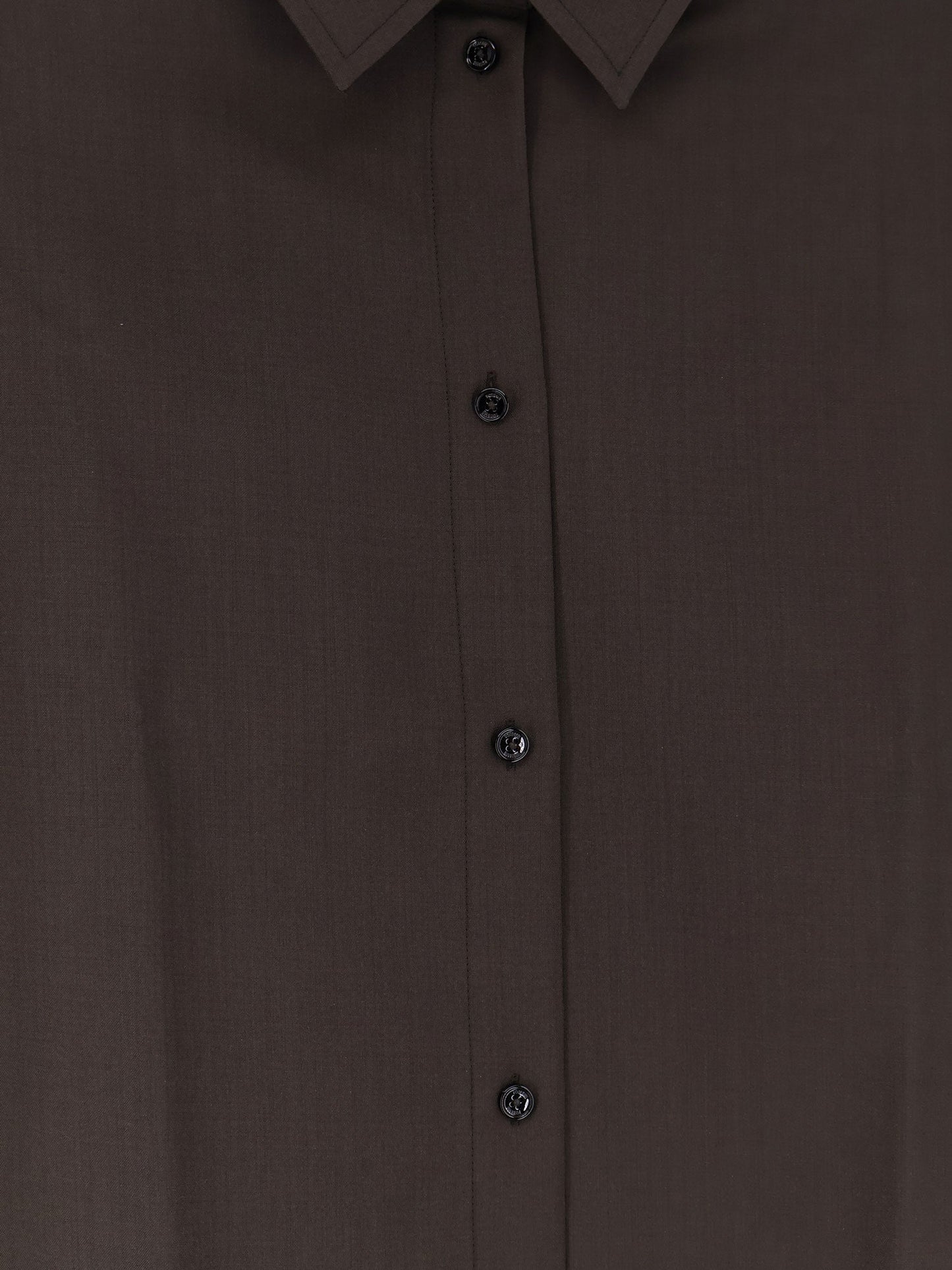 Toteme Women Tie-Cuff Wool Shirt TOTEME