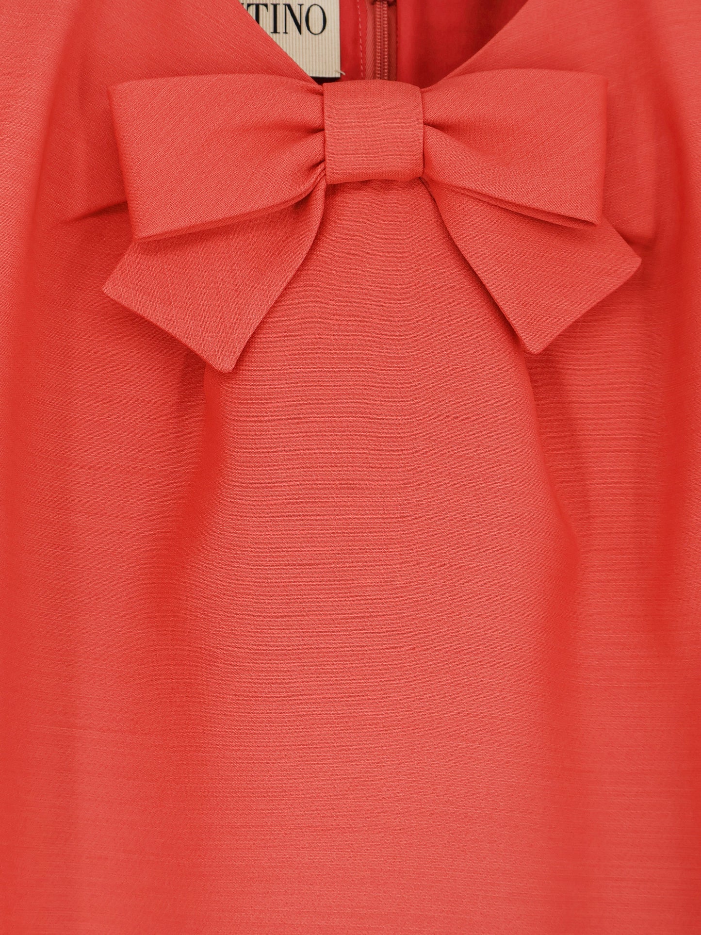 Valentino Women Wool And Silk Blend Short Dress VALENTINO