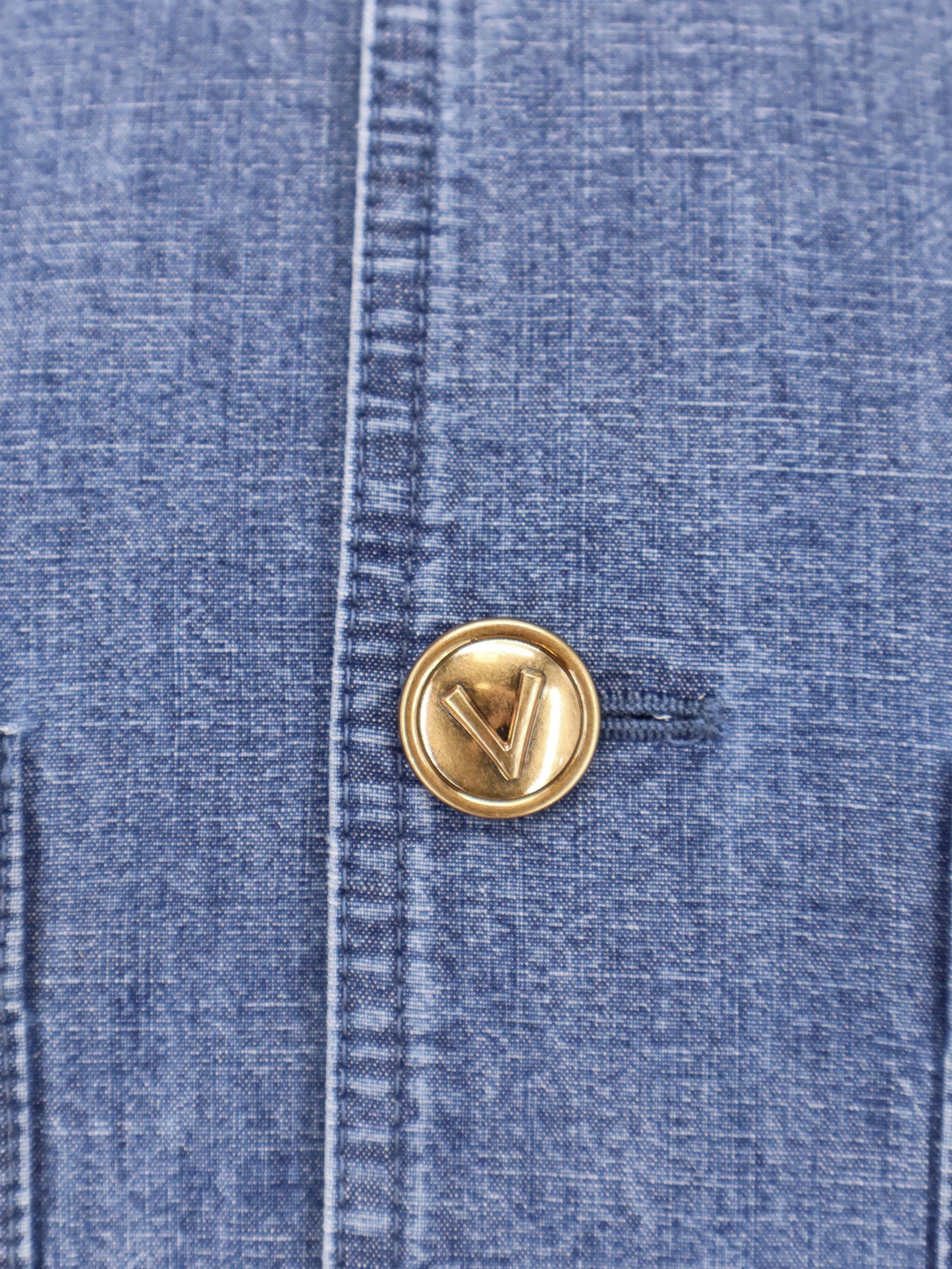 Valentino Men Valentino Denim Sahariana Jacket VALENTINO