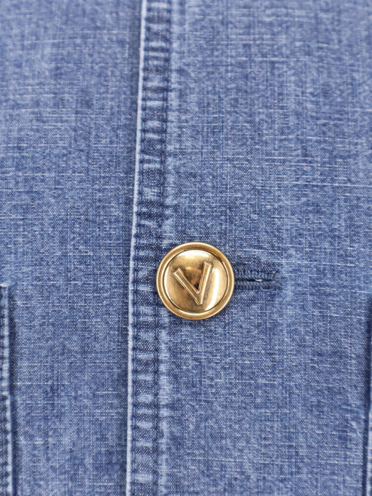 Valentino Men Valentino Denim Sahariana Jacket VALENTINO