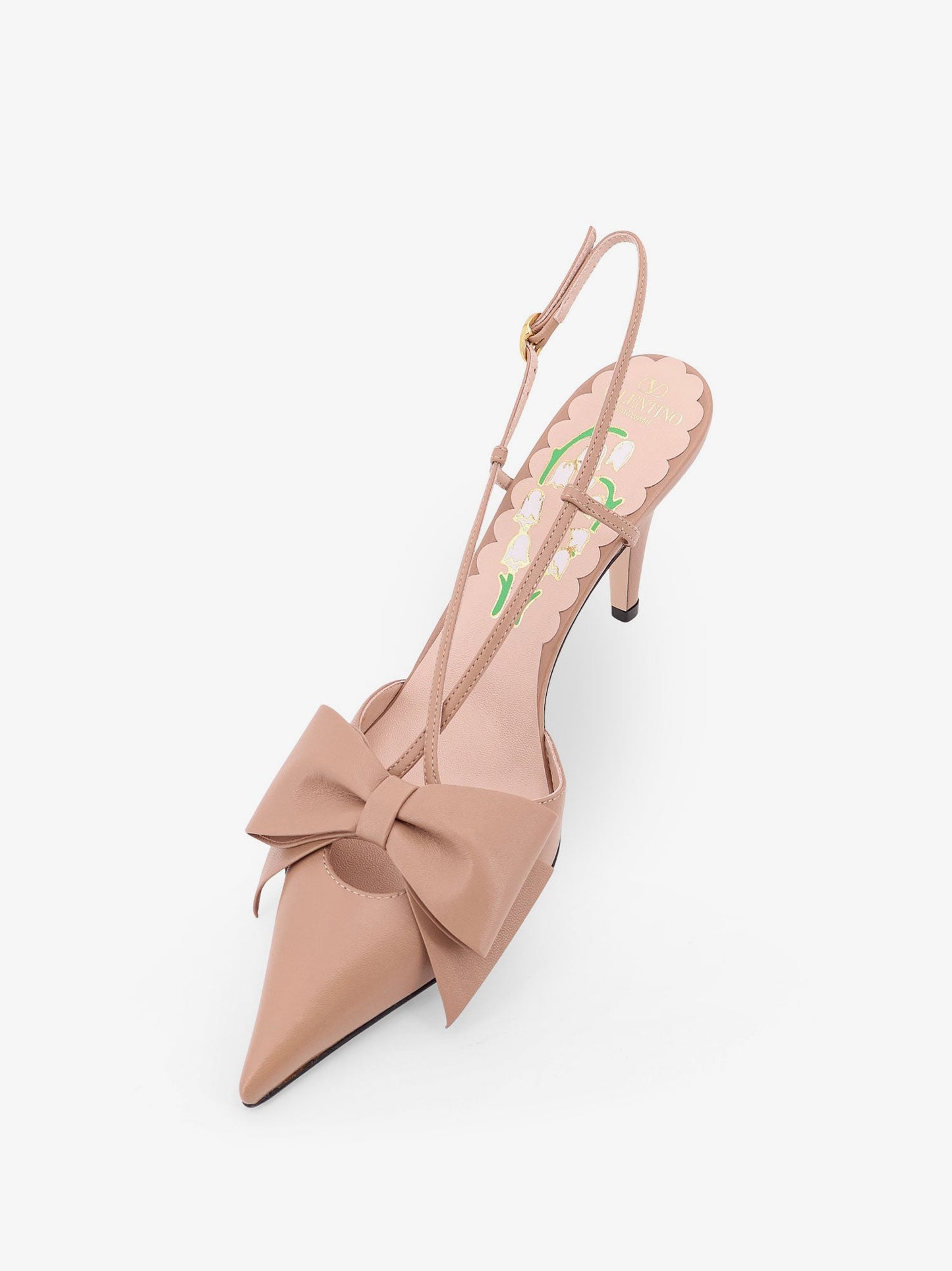 Valentino Garavani Women Bowow Leather Decollete Slingback VALENTINO GARAVANI