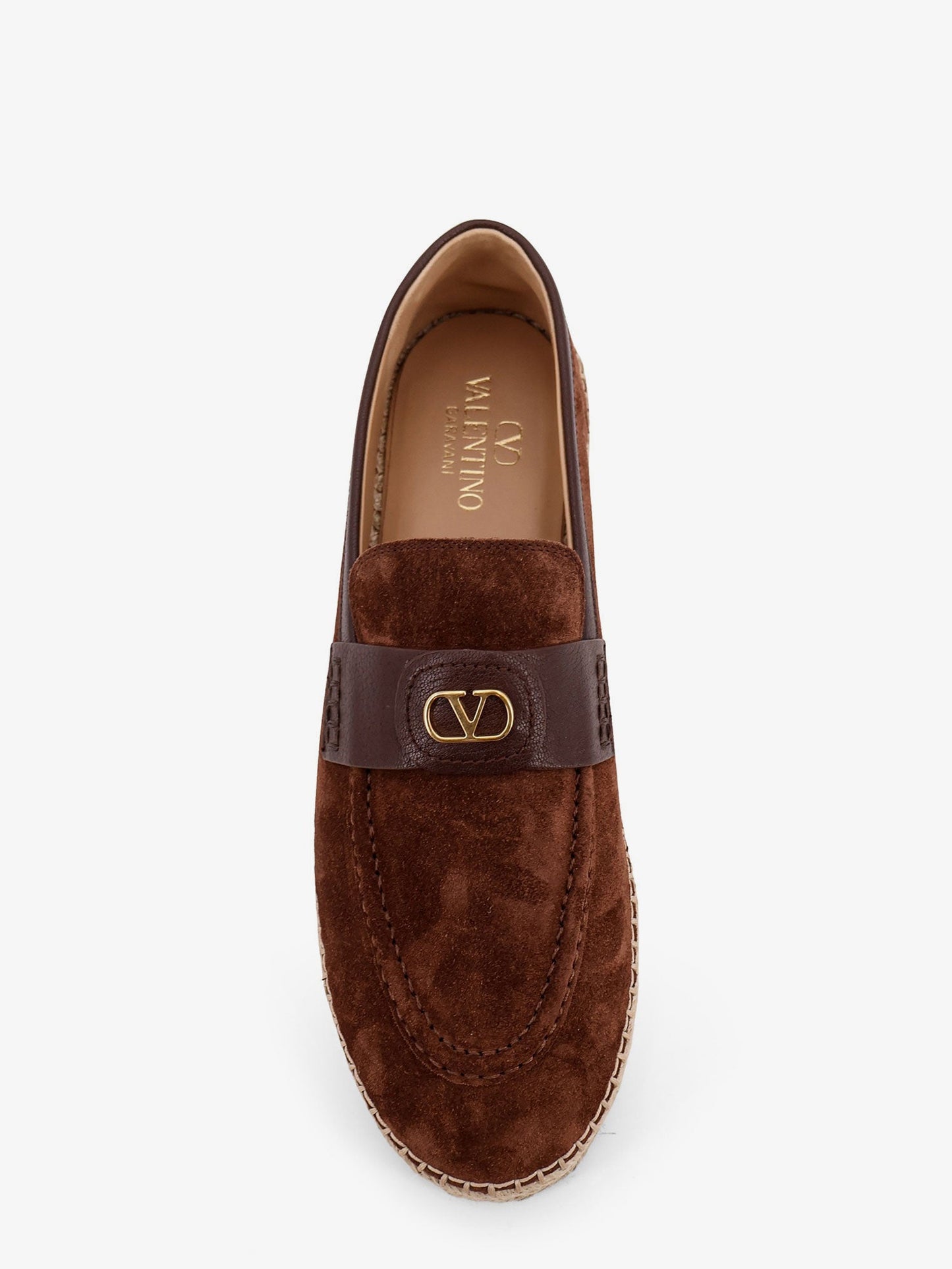 Valentino Garavani Men Suede Espadrilles With Vlogo Signature VALENTINO GARAVANI