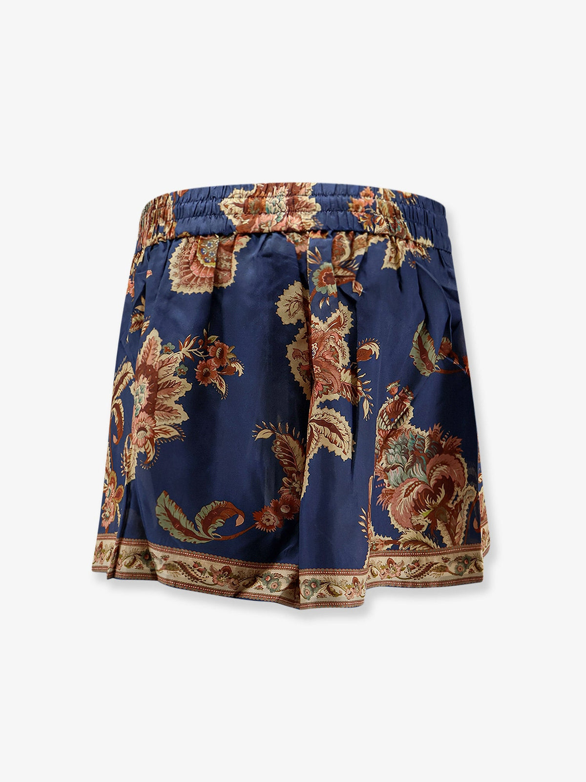 Zimmermann Women Aster Relaxed Silk Bermuda Shorts ZIMMERMANN