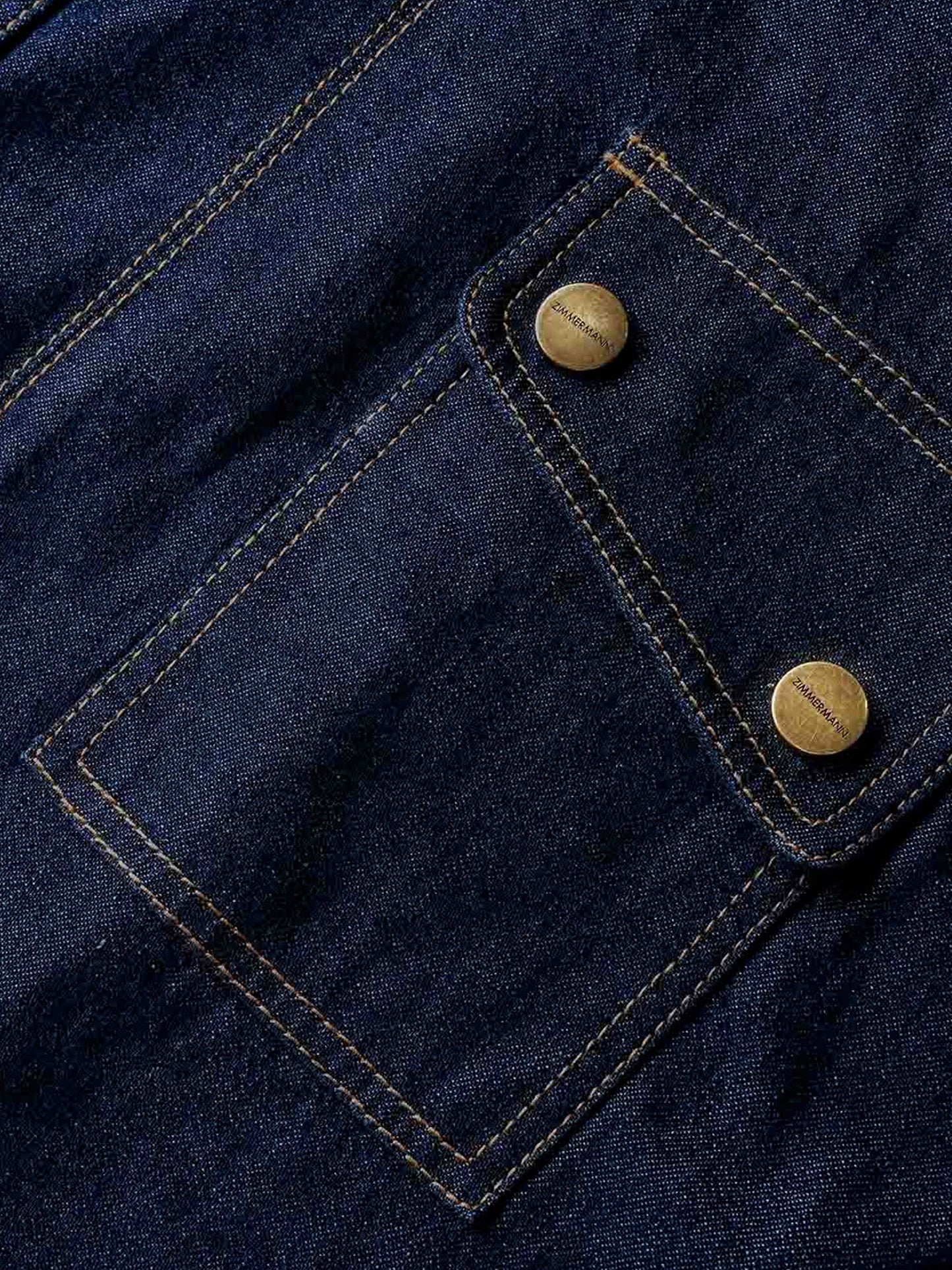 Zimmermann Women Cargo Denim Shirt ZIMMERMANN