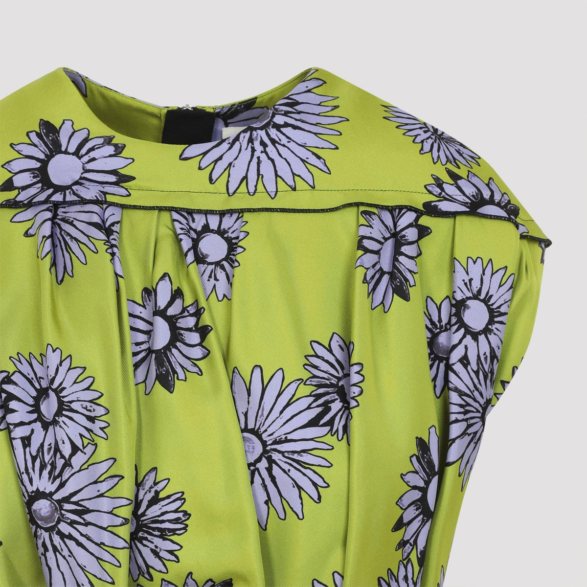 Lanvin Printed Draped Top Dress Women LANVIN