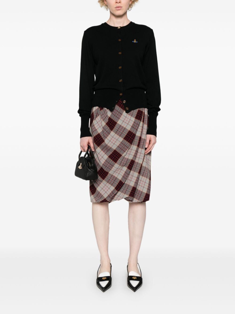 Vivienne Westwood Women Bea Ribbed-Knit Cardigan VIVIENNE WESTWOOD